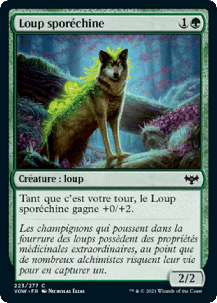 Loup sporéchine — Innistrad: Crimson Vow — Magic: The Gathering
