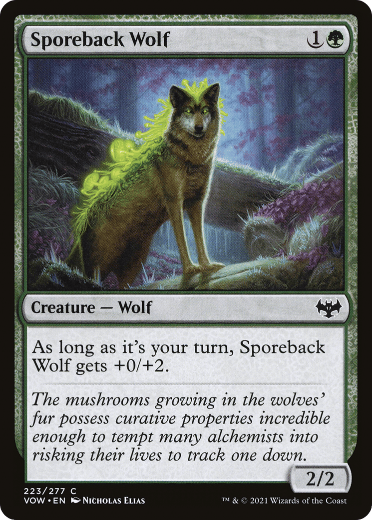 Sporeback Wolf — Innistrad: Crimson Vow — Magic: The Gathering