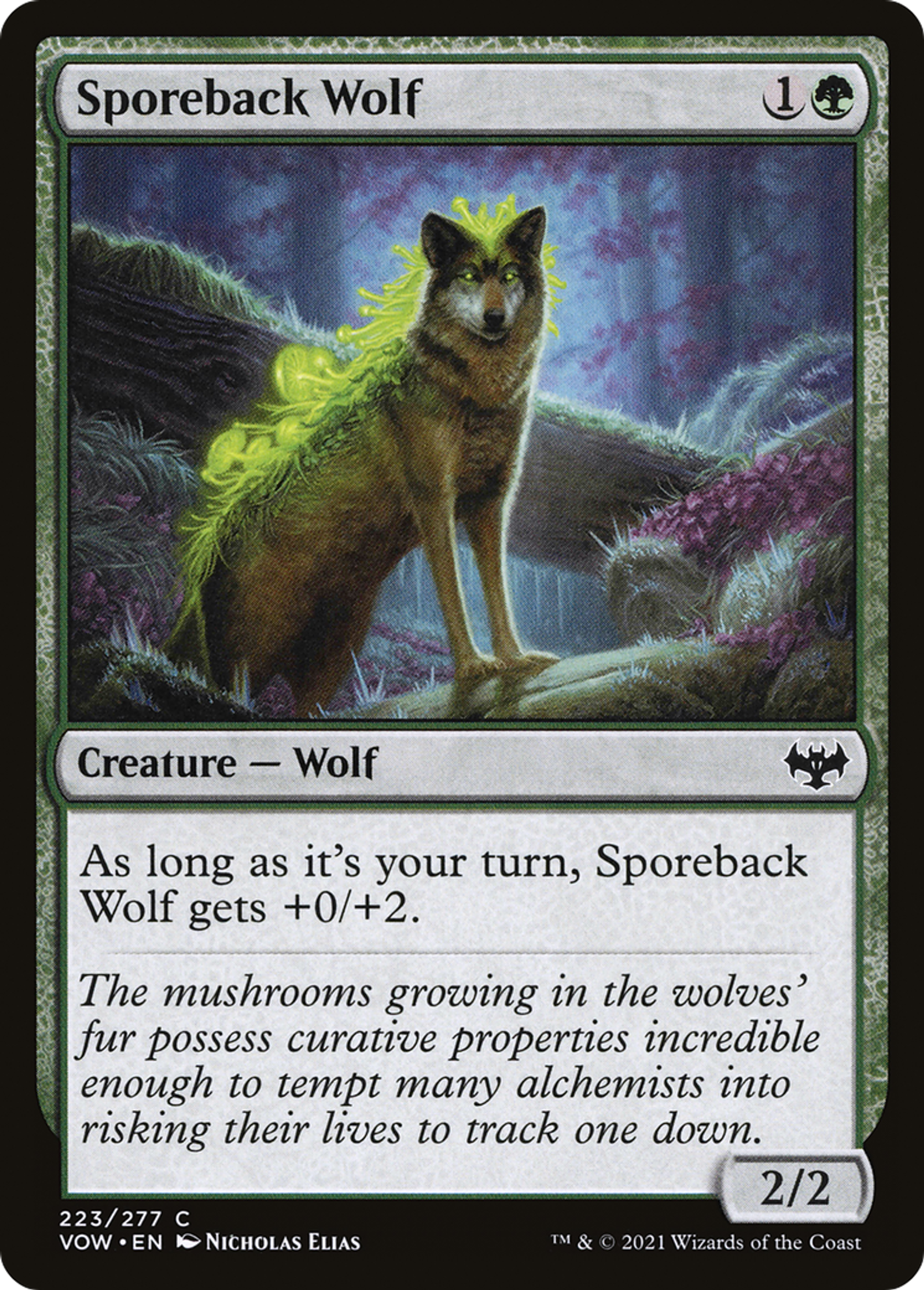 Loup sporéchine — Innistrad: Crimson Vow — Magic: The Gathering