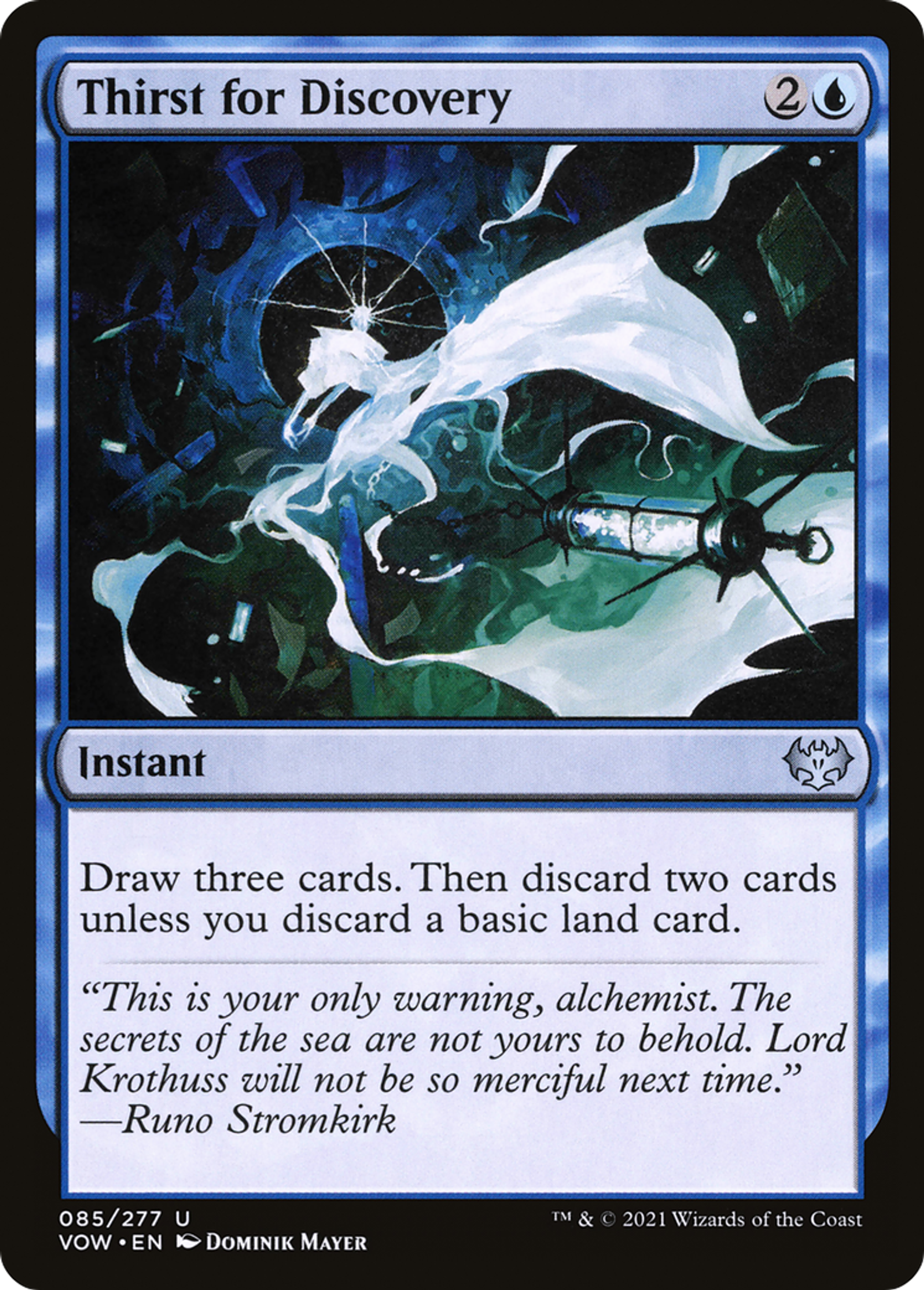 Soif de découverte — Innistrad: Crimson Vow — Magic: The Gathering