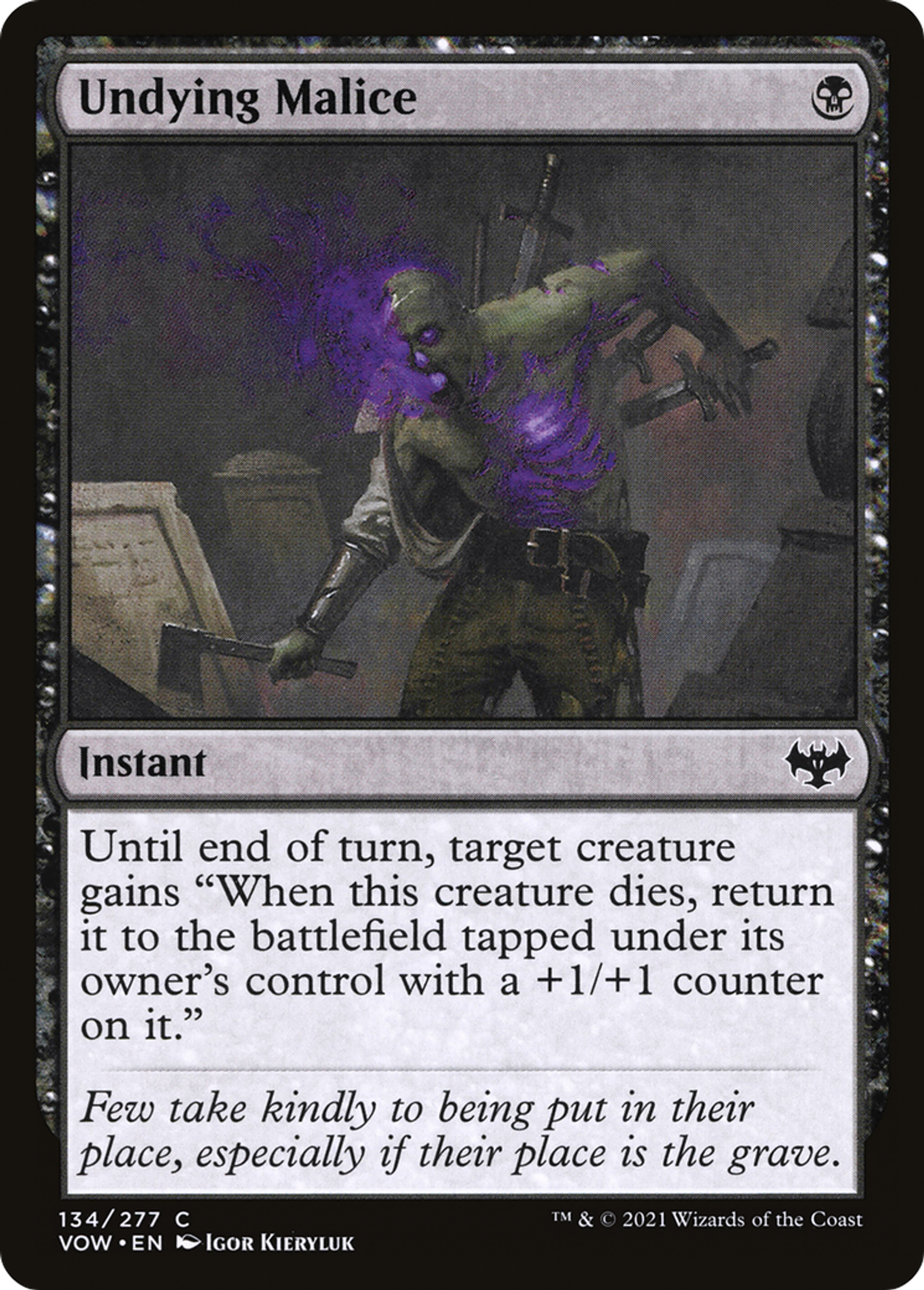 Undying Malice — Innistrad: Crimson Vow — Magic: The Gathering