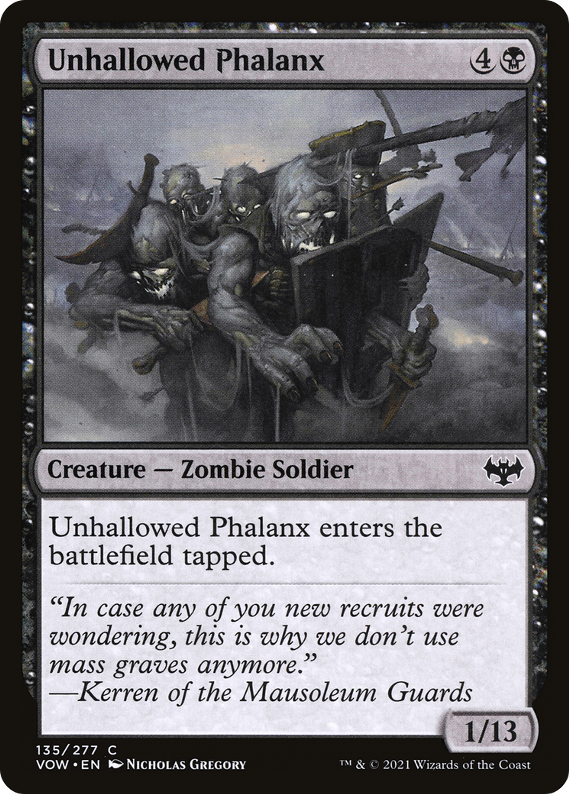 Unhallowed Phalanx — Innistrad: Crimson Vow — Magic: The Gathering