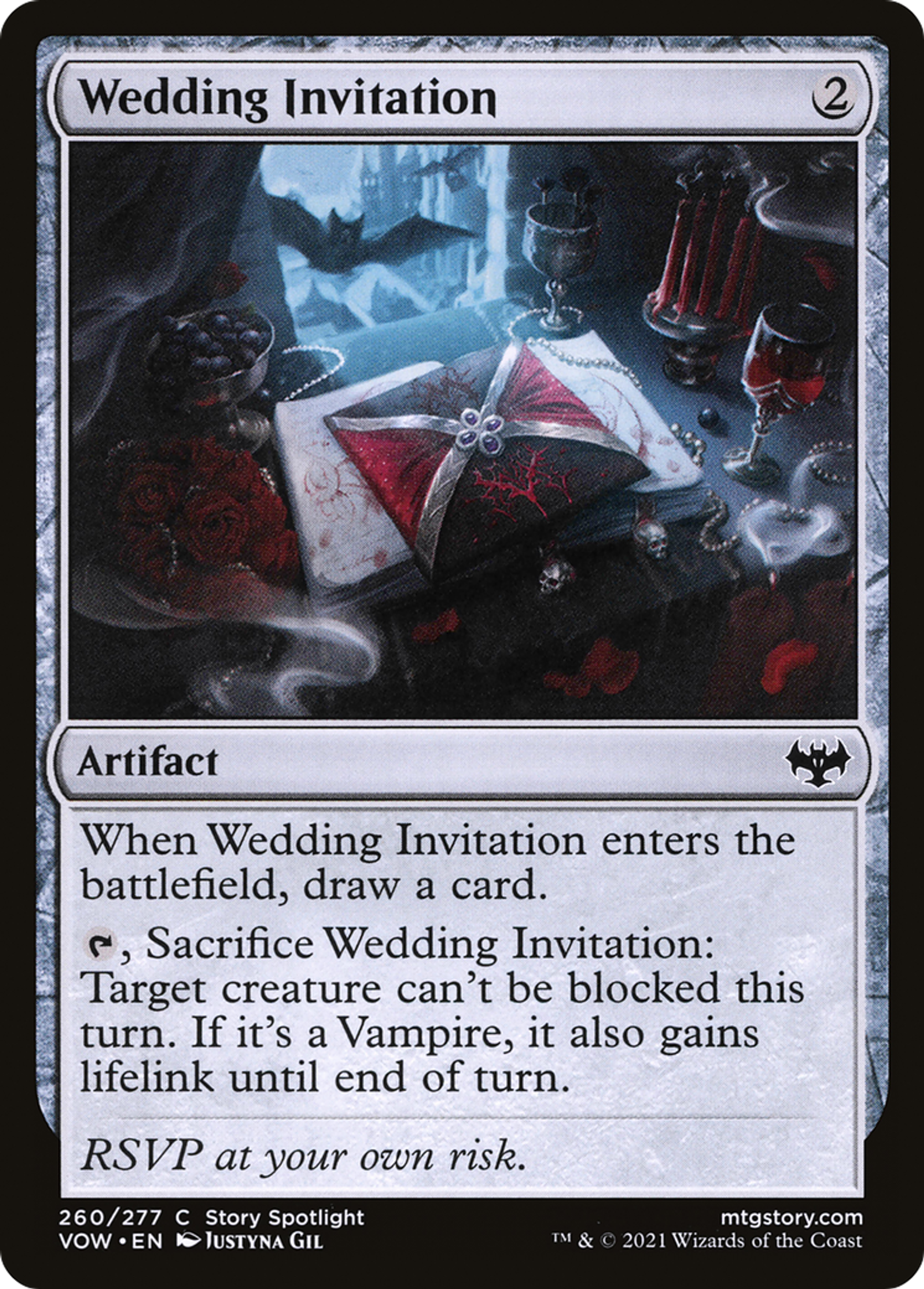 Invitation de mariage — Innistrad: Crimson Vow — Magic: The Gathering