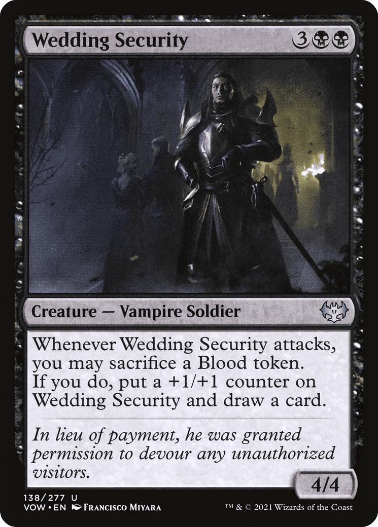 Wedding Security — Innistrad: Crimson Vow — Magic: The Gathering
