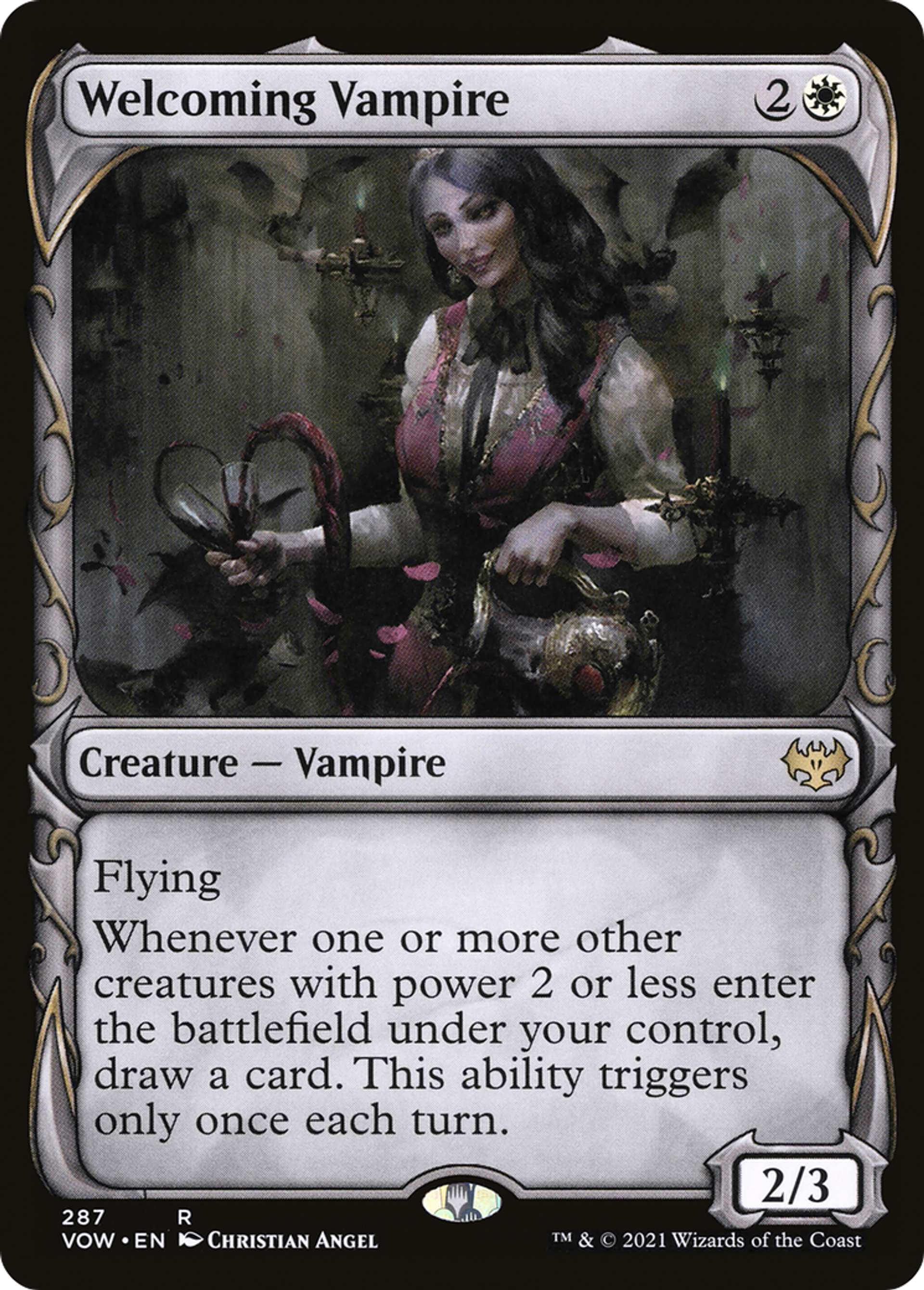 Welcoming Vampire — Innistrad: Crimson Vow — Magic: The Gathering
