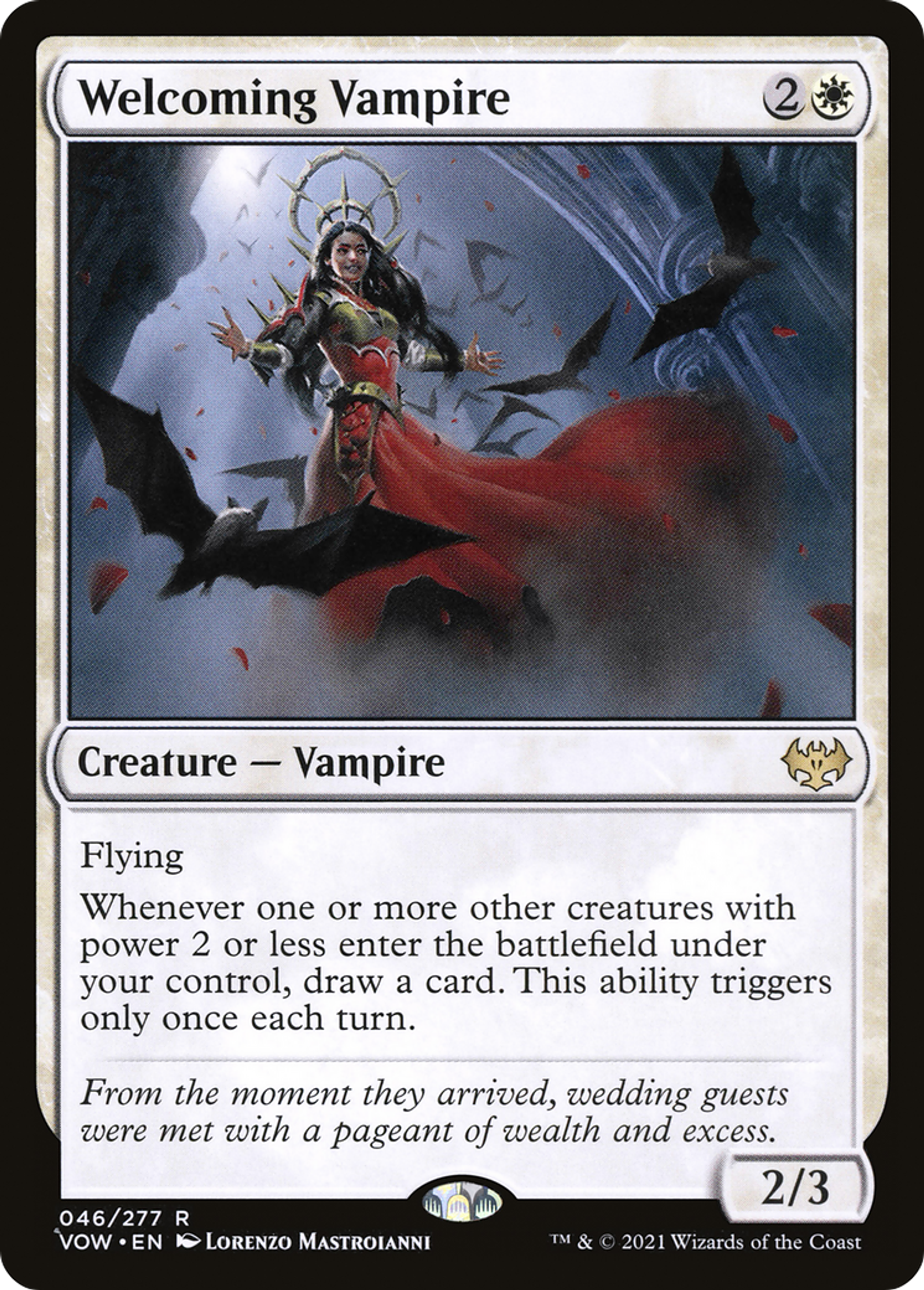 Welcoming Vampire — Innistrad: Crimson Vow — Magic: The Gathering