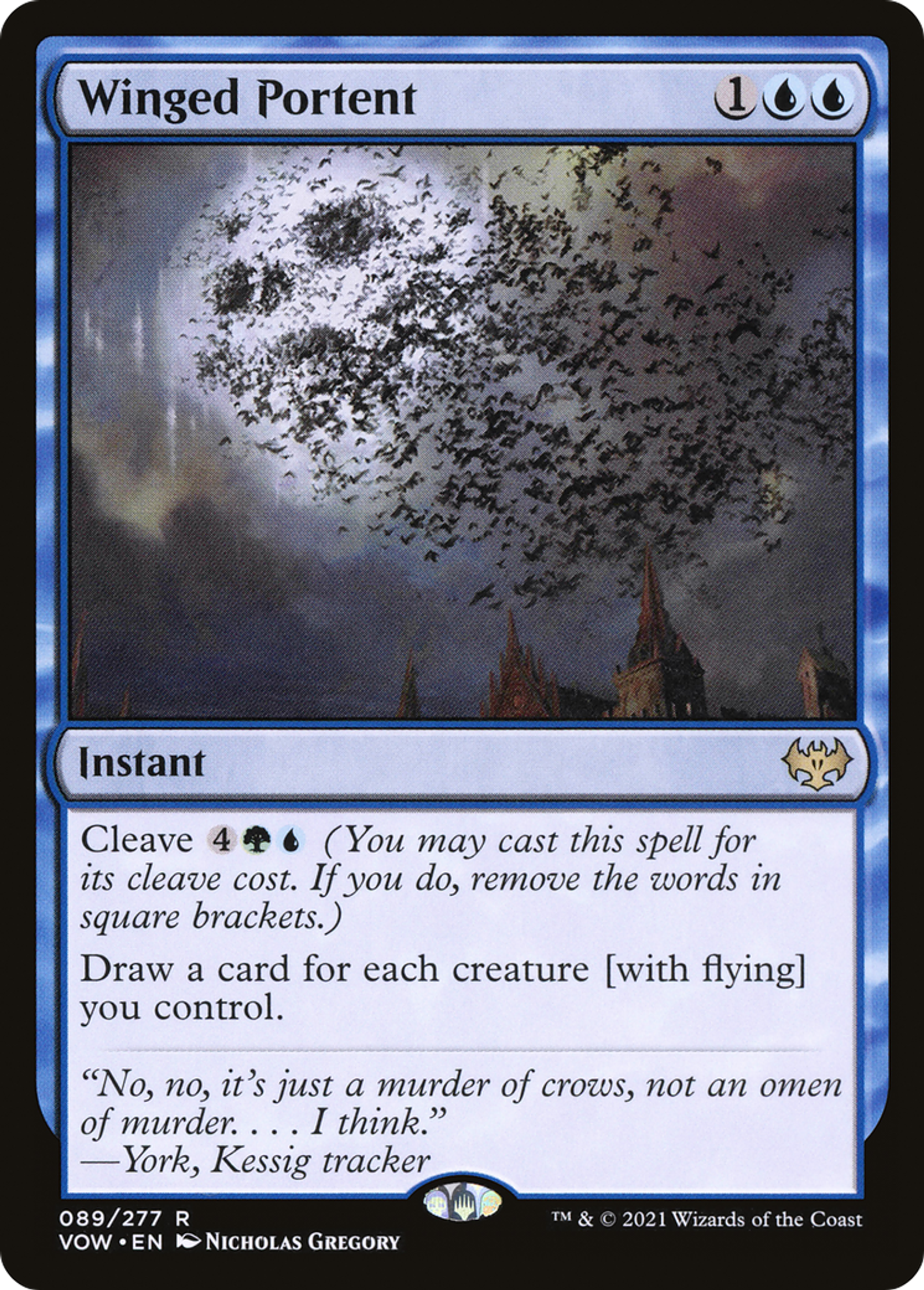 Présage ailé — Innistrad: Crimson Vow — Magic: The Gathering