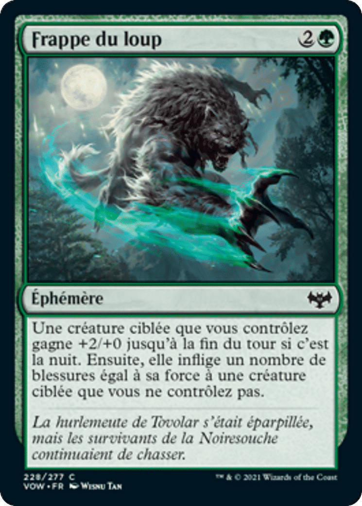 Frappe du loup — Innistrad: Crimson Vow — Magic: The Gathering