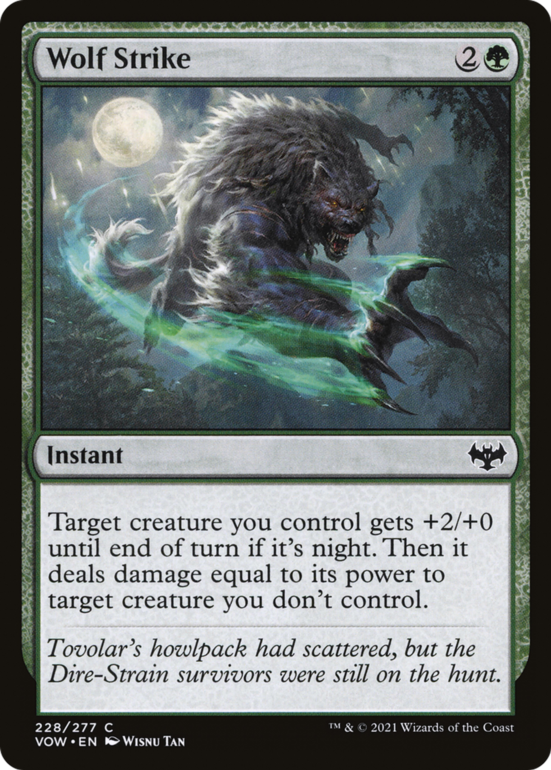 Wolf Strike — Innistrad: Crimson Vow — Magic: The Gathering