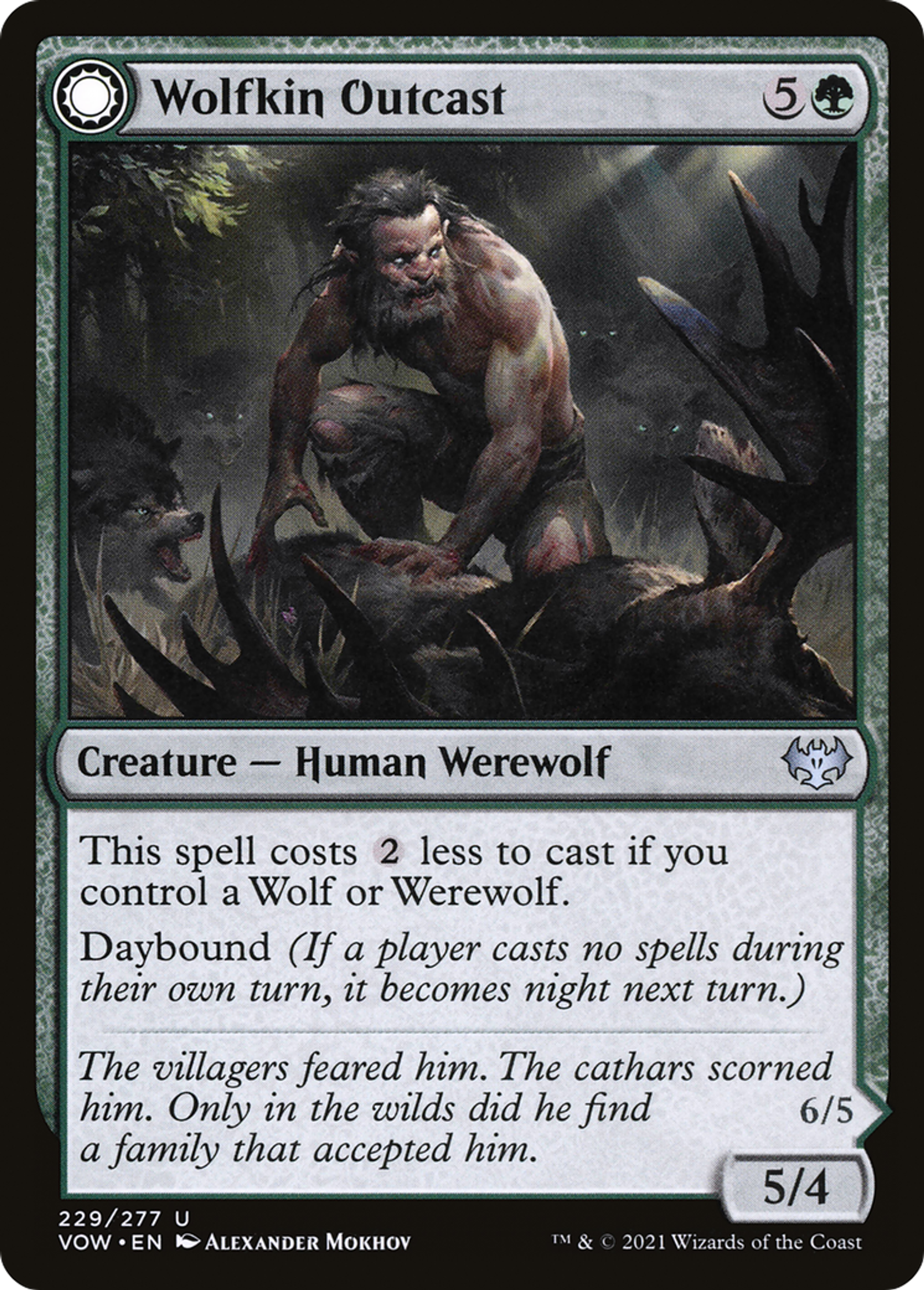 Wolfkin Outcast // Wedding Crasher — Innistrad: Crimson Vow — Magic: The Gathering