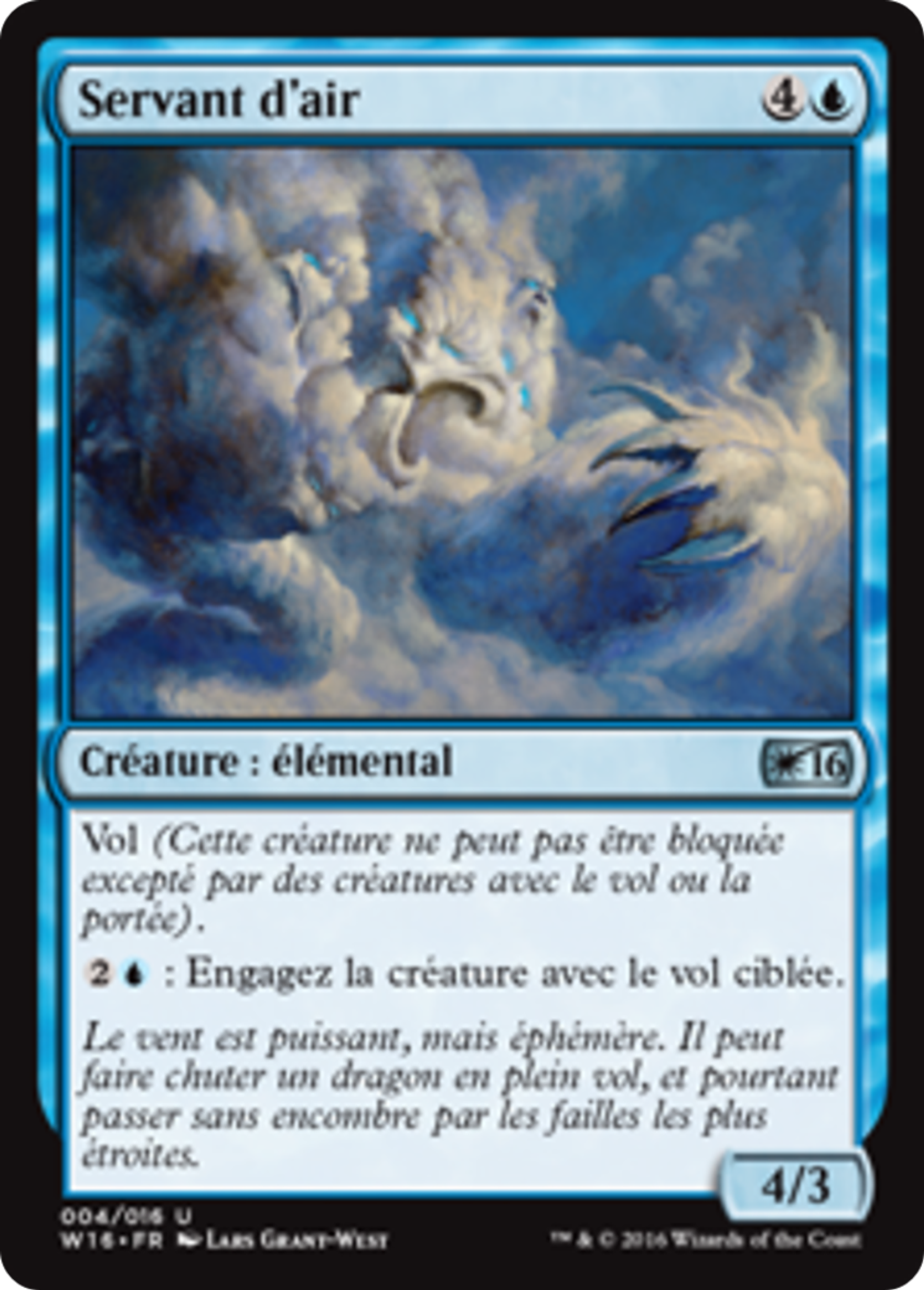Servant d'air — Welcome Deck 2016 — Magic: The Gathering