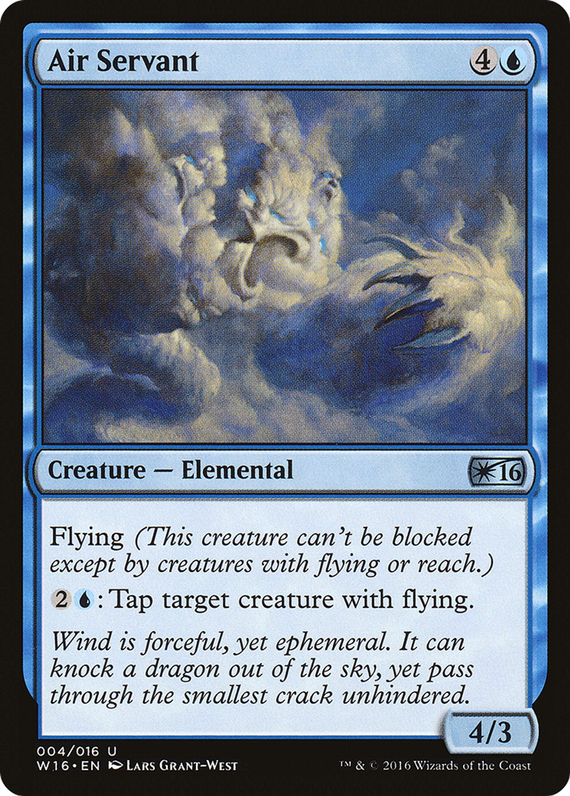 Air Servant — Welcome Deck 2016 — Magic: The Gathering