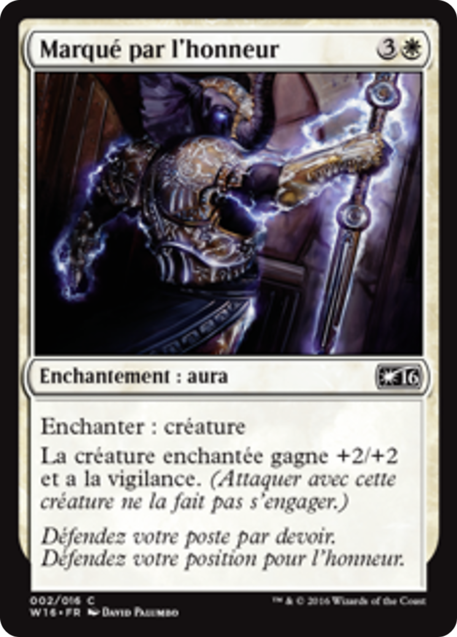 Marqué par l'honneur — Welcome Deck 2016 — Magic: The Gathering