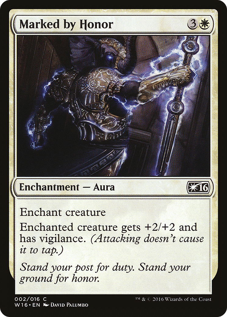 Marked by Honor — Welcome Deck 2016 — Magic: The Gathering
