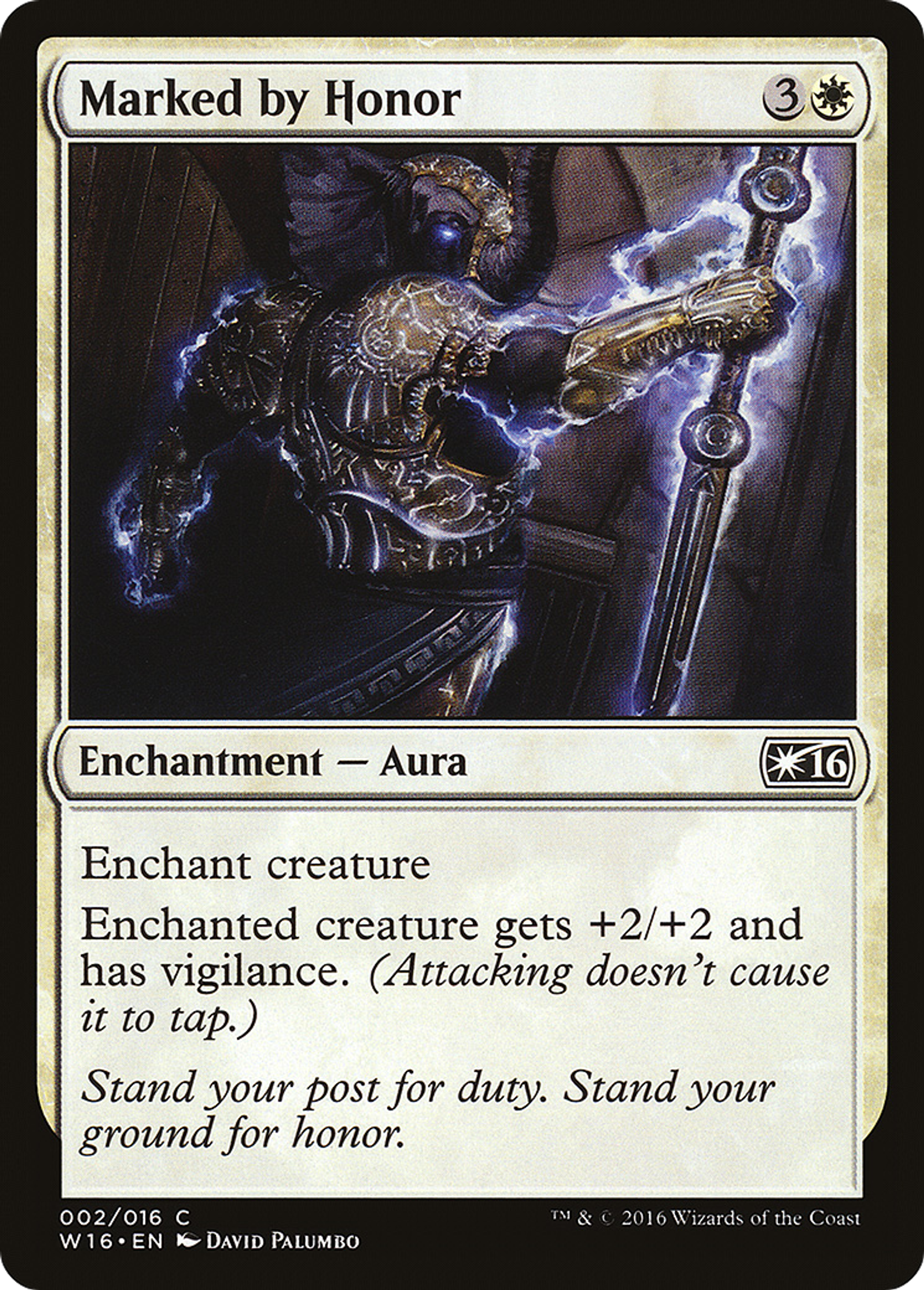 Marked by Honor — Welcome Deck 2016 — Magic: The Gathering