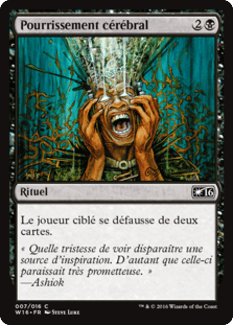 Pourrissement cérébral — Welcome Deck 2016 — Magic: The Gathering