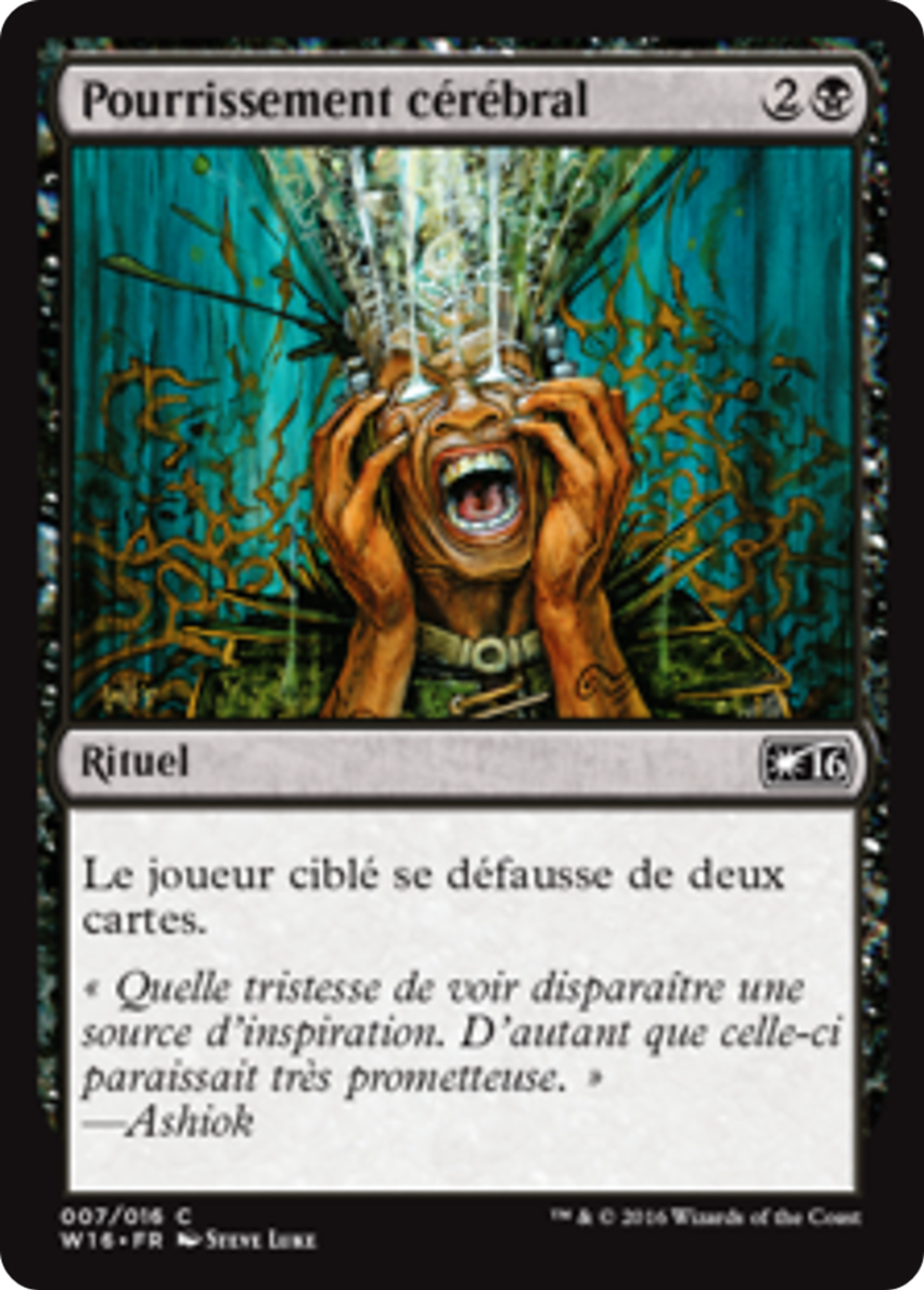 Pourrissement cérébral — Welcome Deck 2016 — Magic: The Gathering