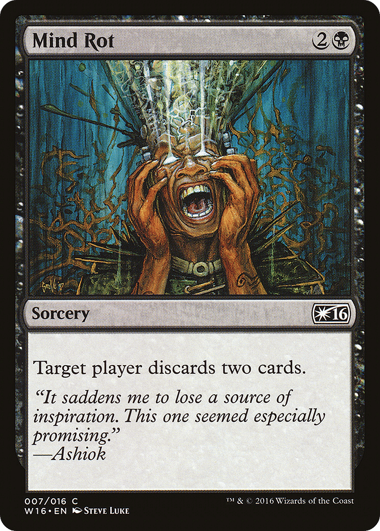 Mind Rot — Welcome Deck 2016 — Magic: The Gathering