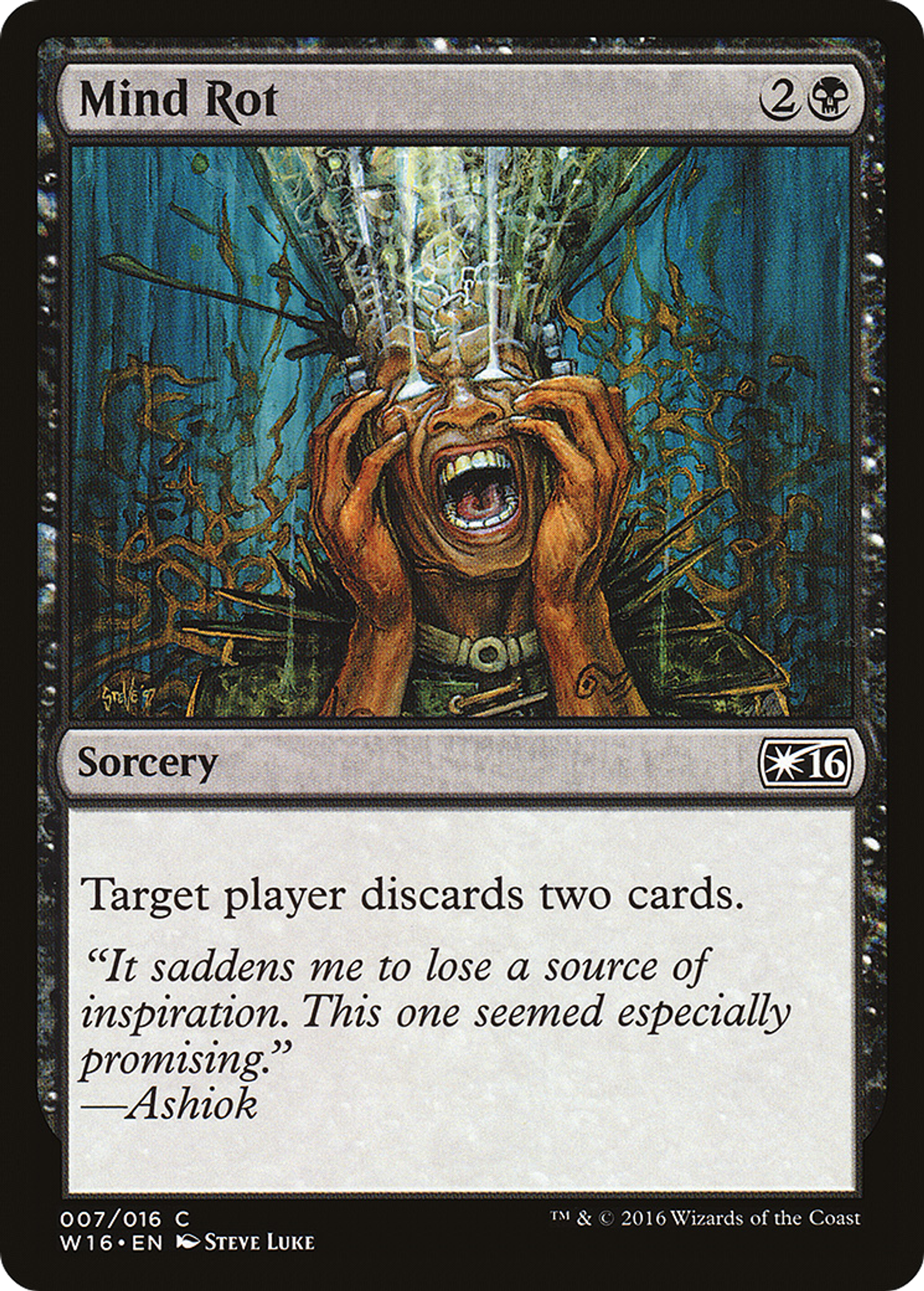 Mind Rot — Welcome Deck 2016 — Magic: The Gathering