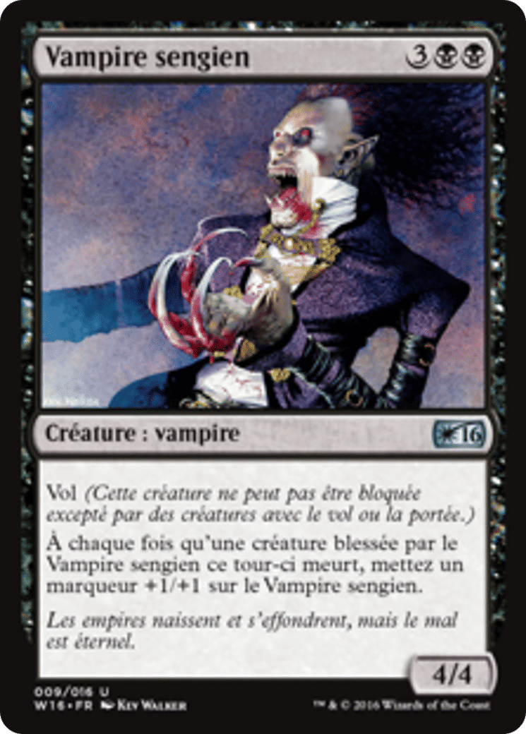 Vampire sengien — Welcome Deck 2016 — Magic: The Gathering