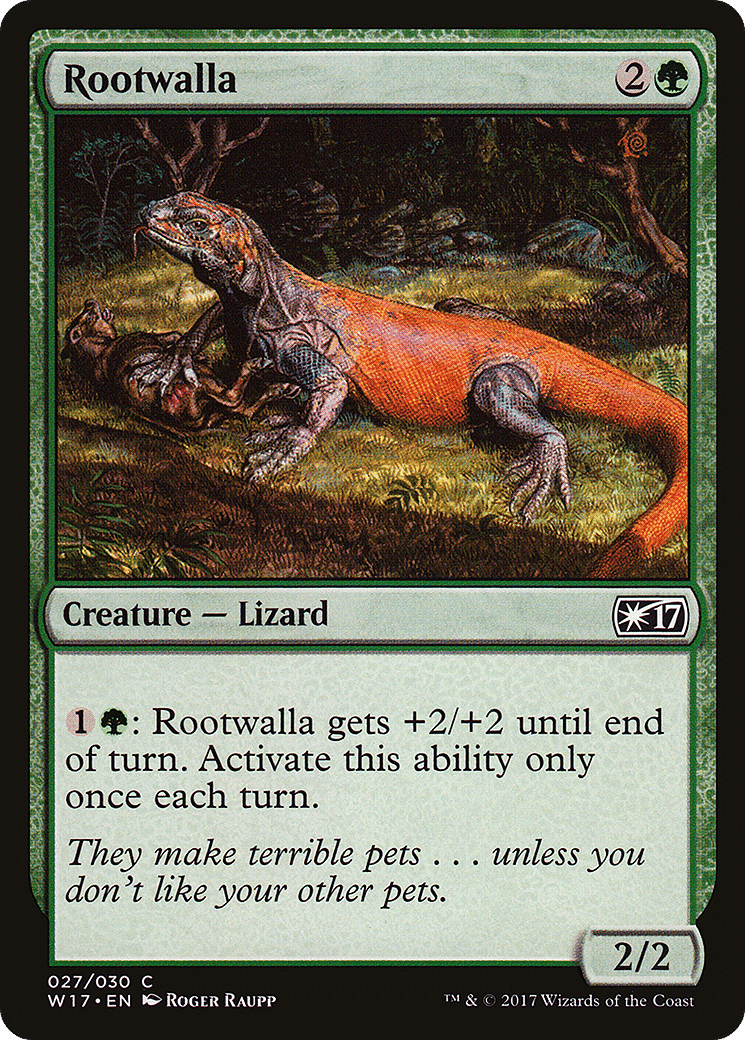 Rootwalla — Welcome Deck 2017 — Magic: The Gathering