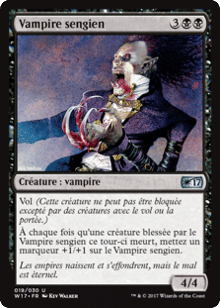 Vampire sengien — Welcome Deck 2017 — Magic: The Gathering