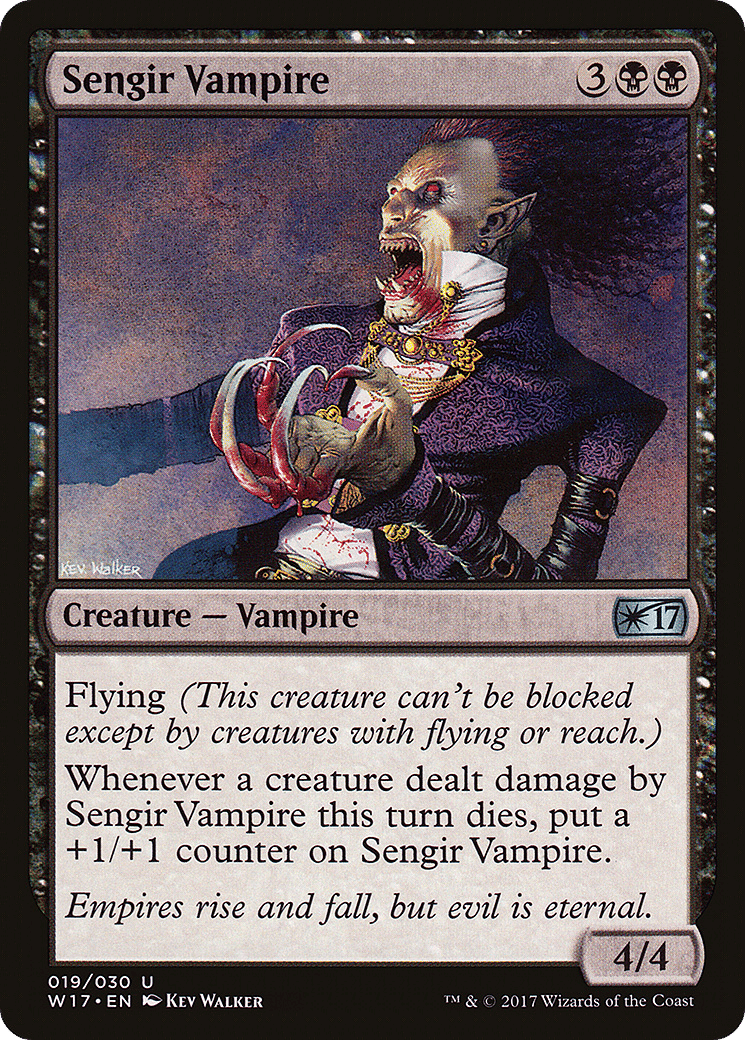 Sengir Vampire — Welcome Deck 2017 — Magic: The Gathering