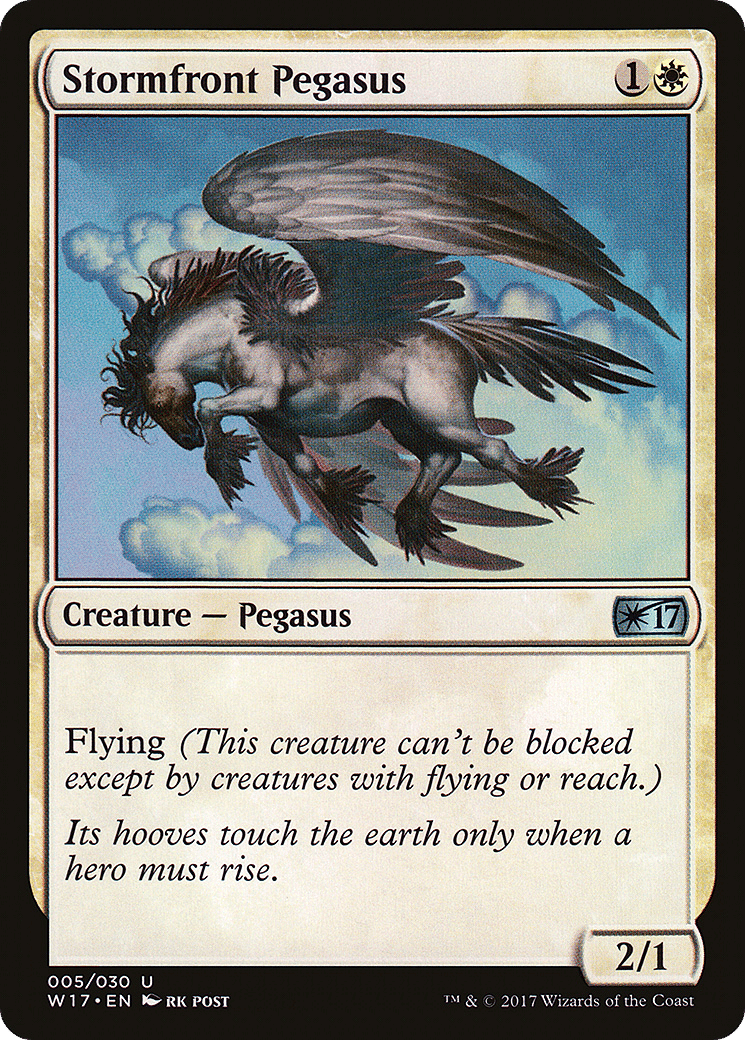 Stormfront Pegasus — Welcome Deck 2017 — Magic: The Gathering
