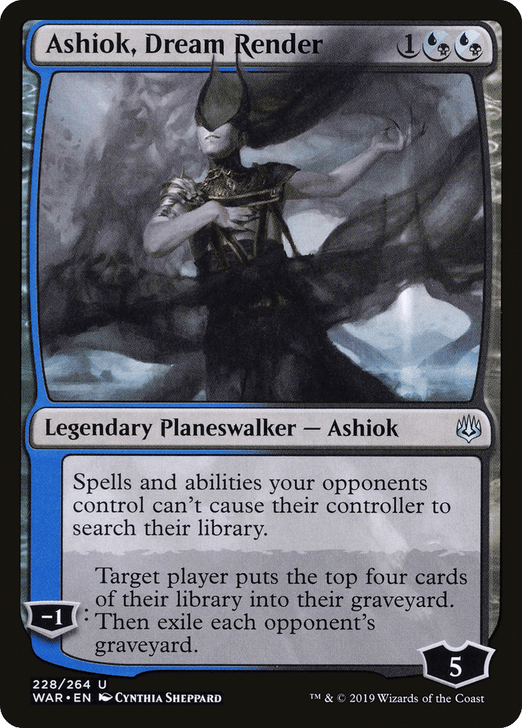 Ashiok, Dream Render — War of the Spark — Magic: The Gathering