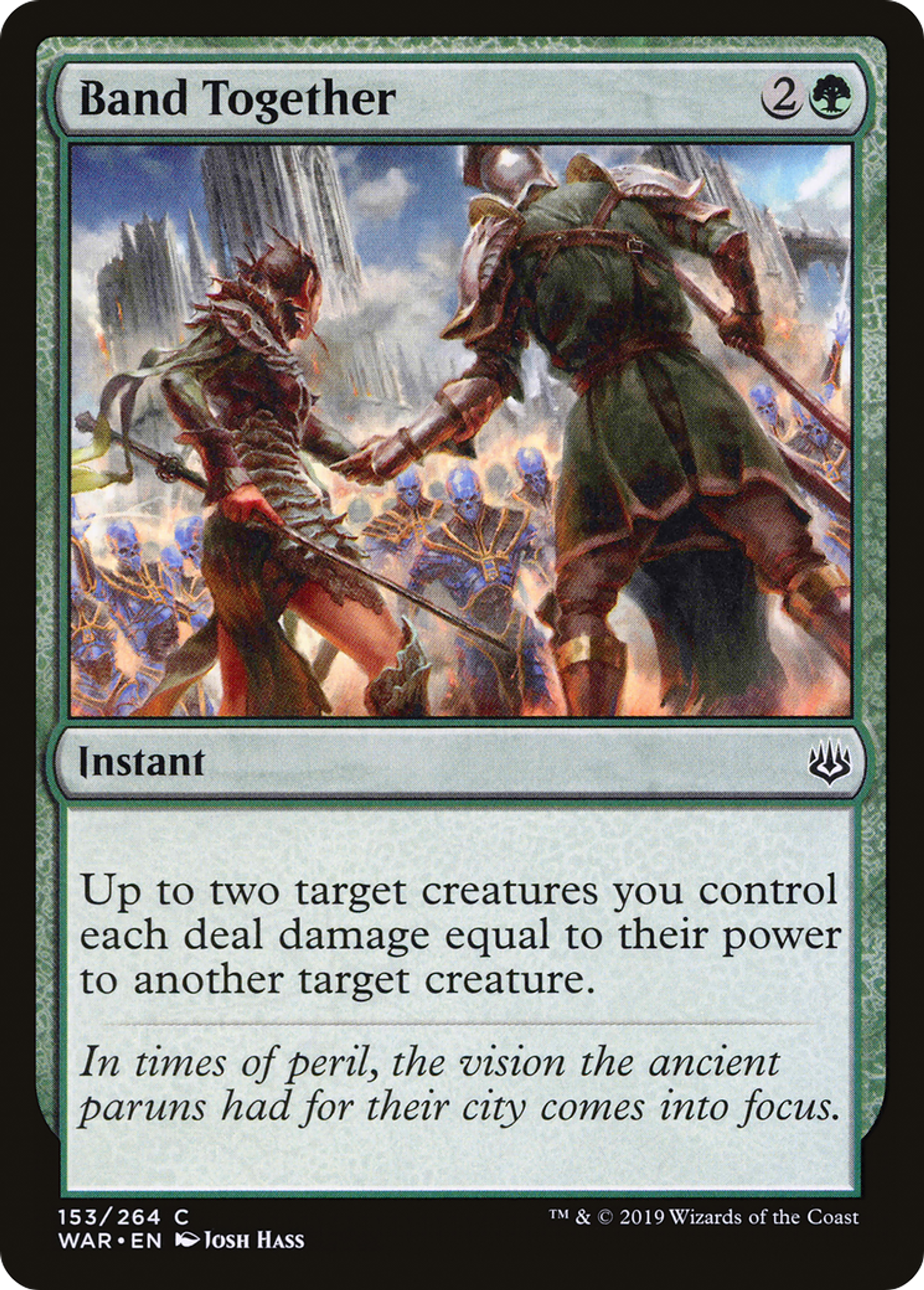 Regroupement — War of the Spark — Magic: The Gathering