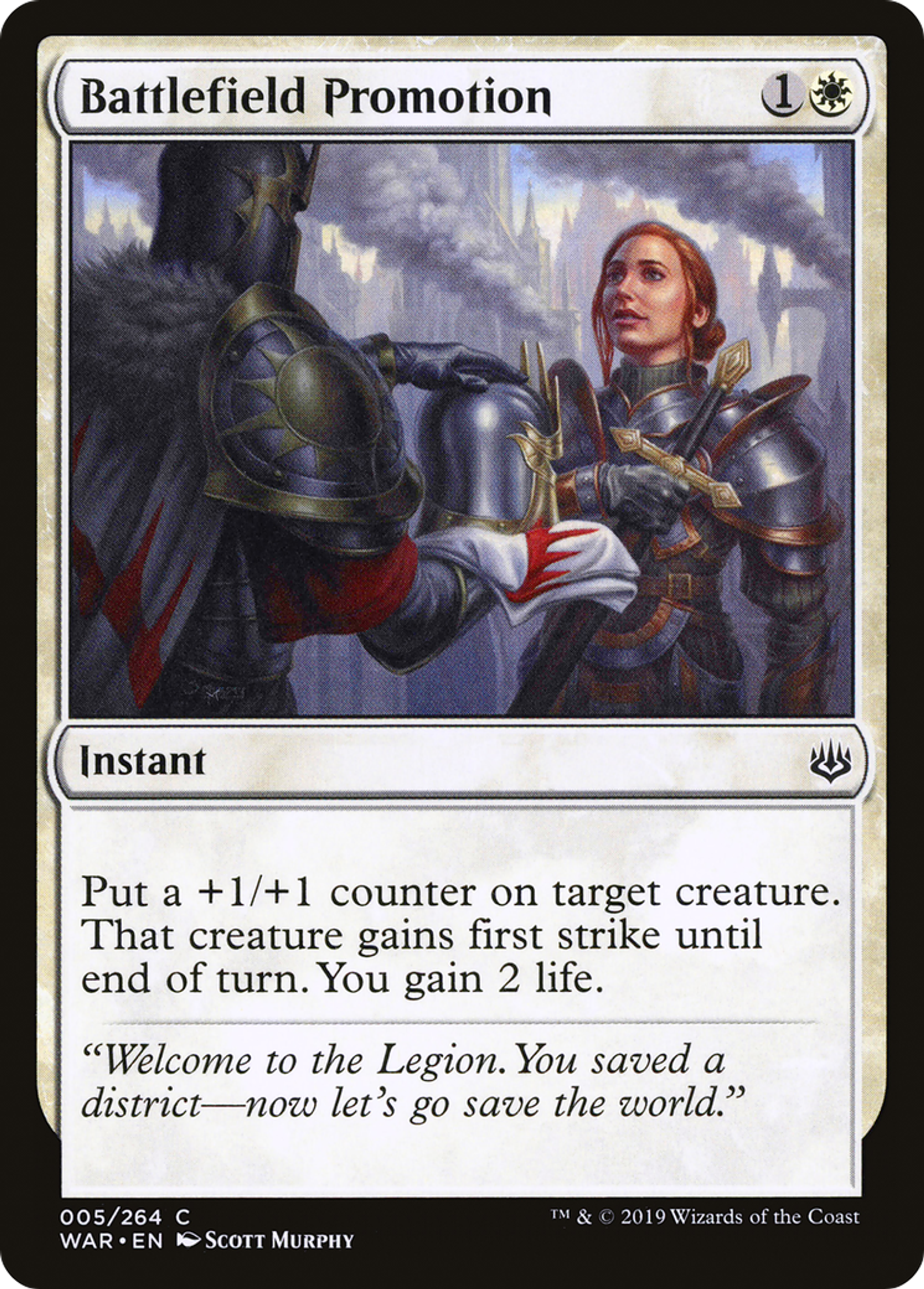 Promotion de campagne — War of the Spark — Magic: The Gathering