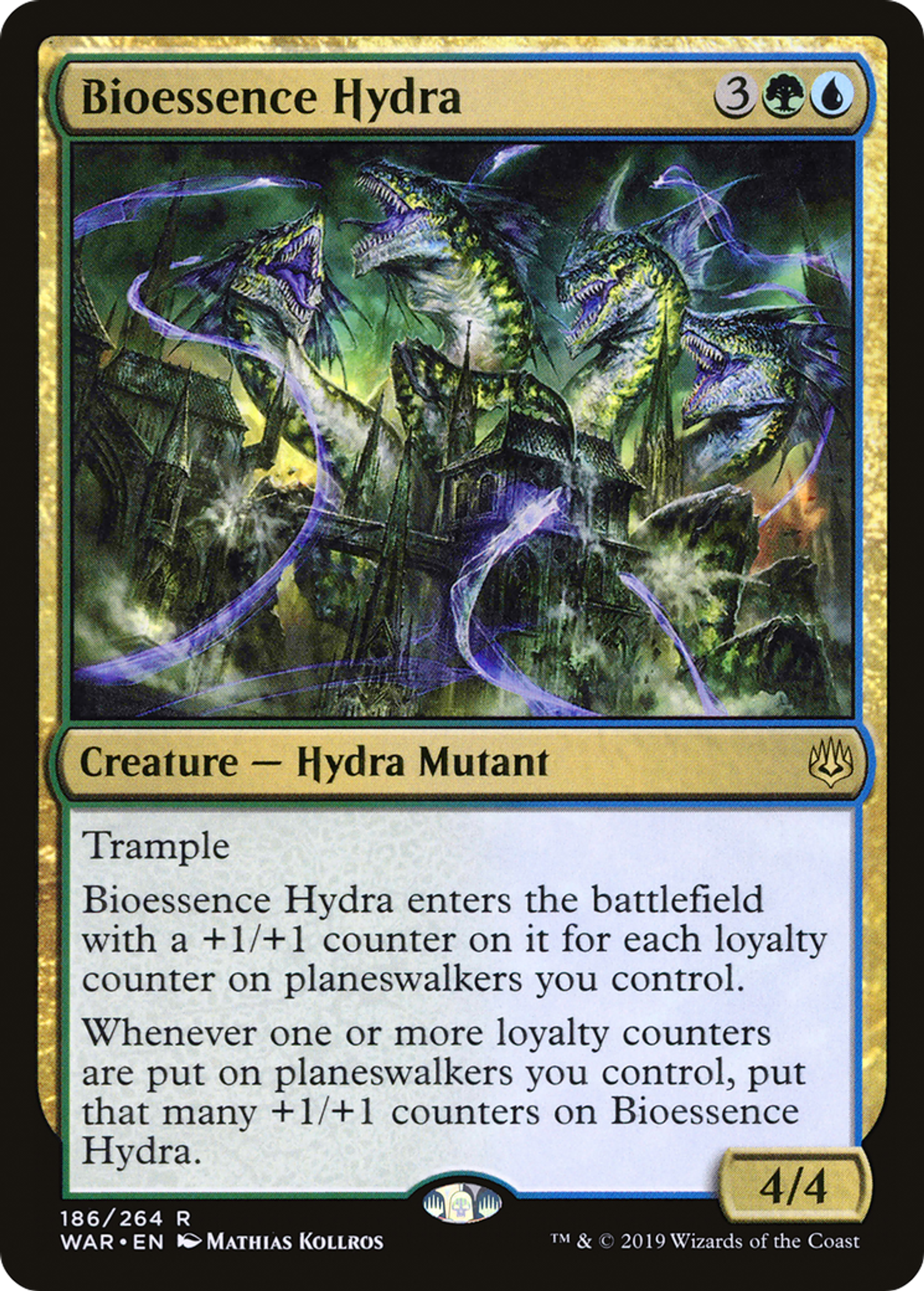 Bioessence Hydra — War of the Spark — Magic: The Gathering