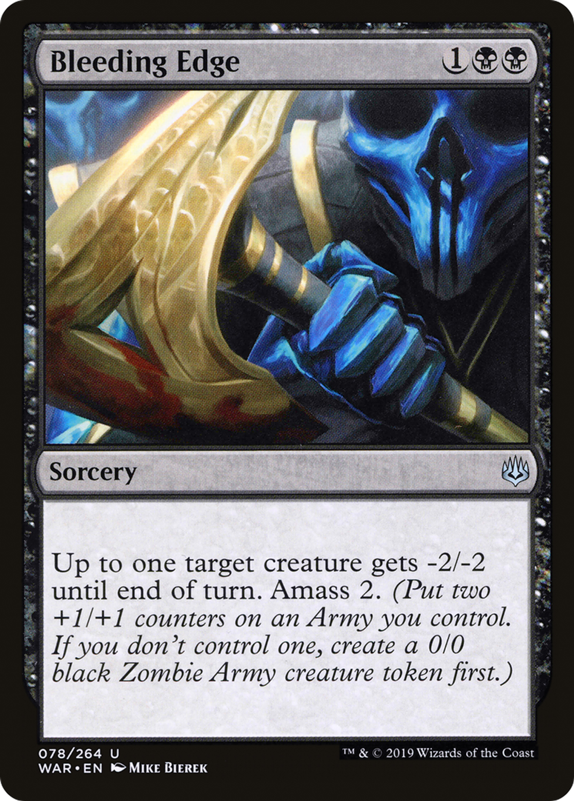 Bleeding Edge — War of the Spark — Magic: The Gathering