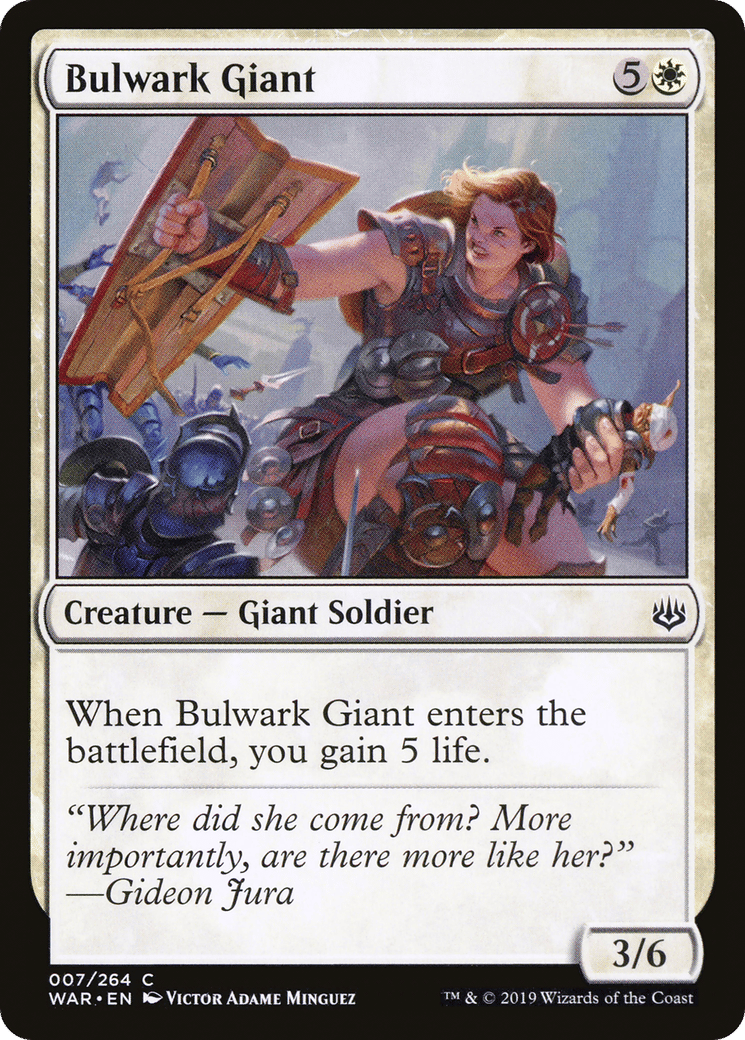 Bulwark Giant — War of the Spark — Magic: The Gathering
