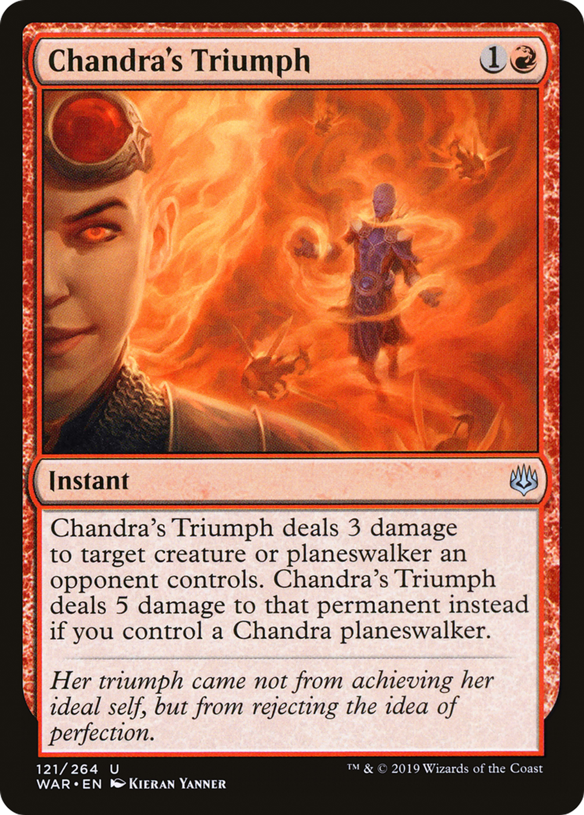 Chandra's Triumph — War of the Spark — Magic: The Gathering