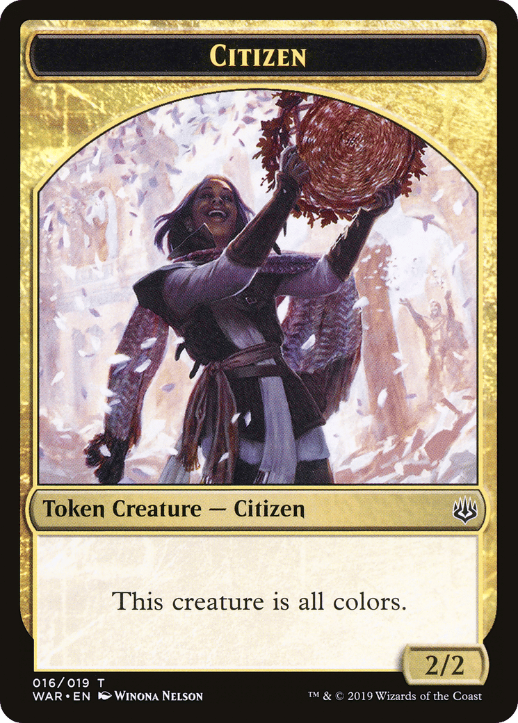 Citizen — War of the Spark — Magic: The Gathering