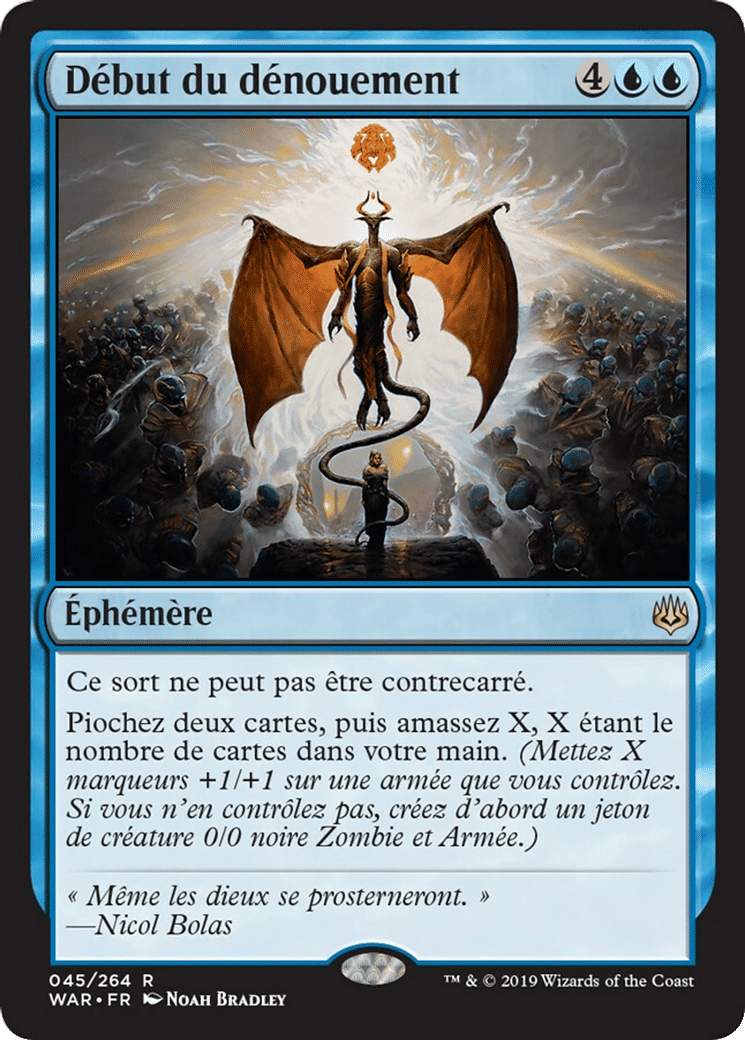Début du dénouement — War of the Spark — Magic: The Gathering