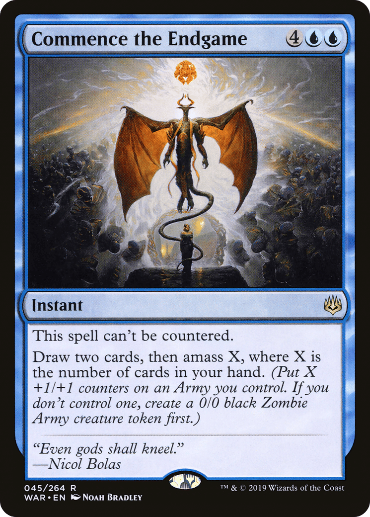 Commence the Endgame — War of the Spark — Magic: The Gathering