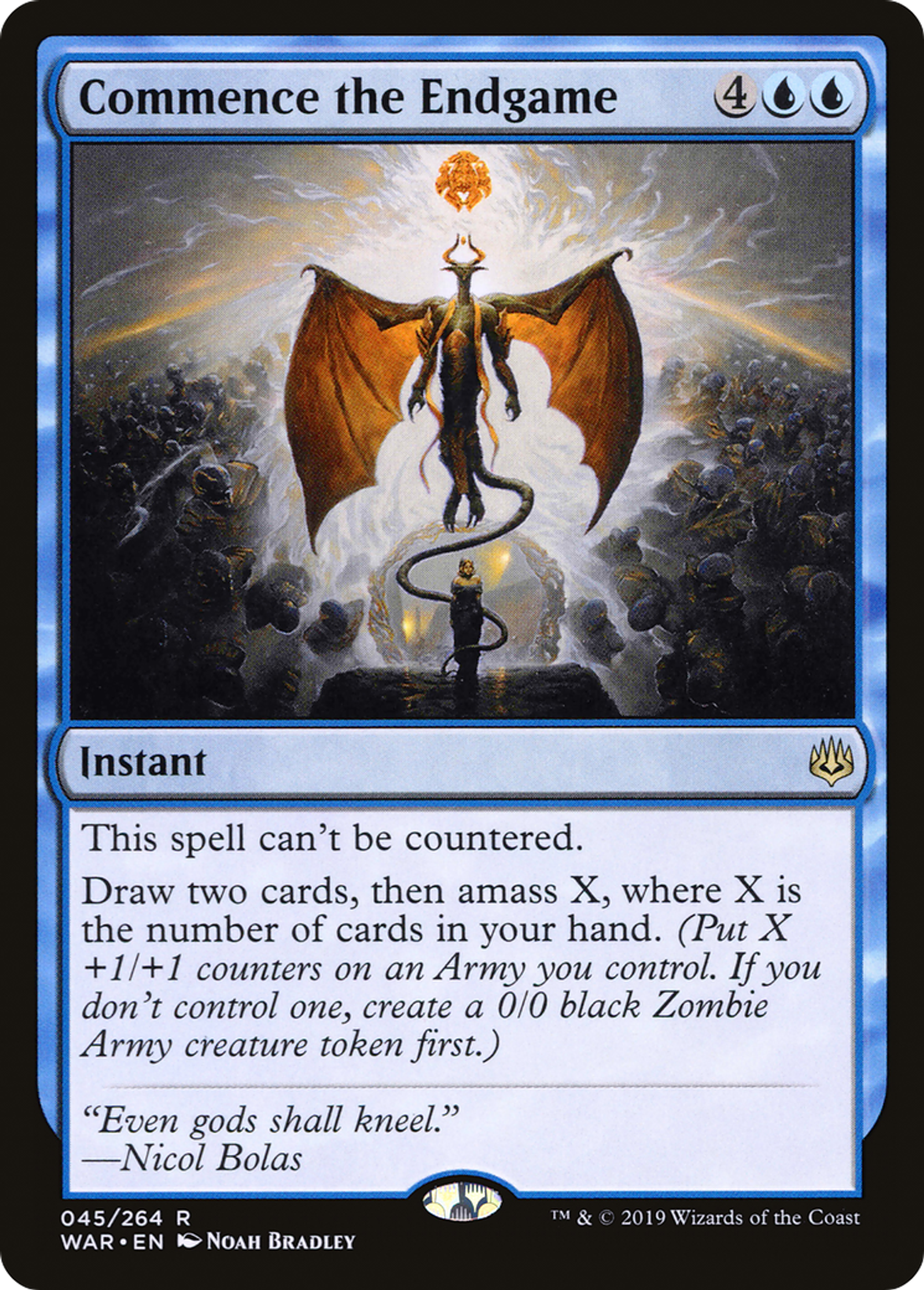 Commence the Endgame — War of the Spark — Magic: The Gathering