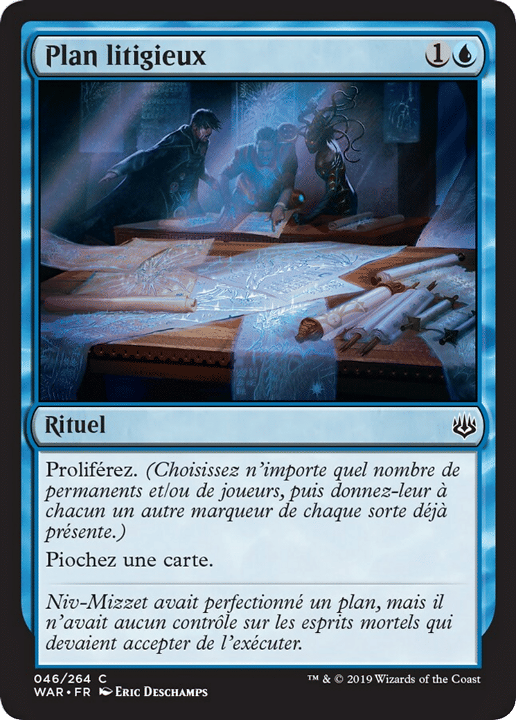 Plan litigieux — War of the Spark — Magic: The Gathering
