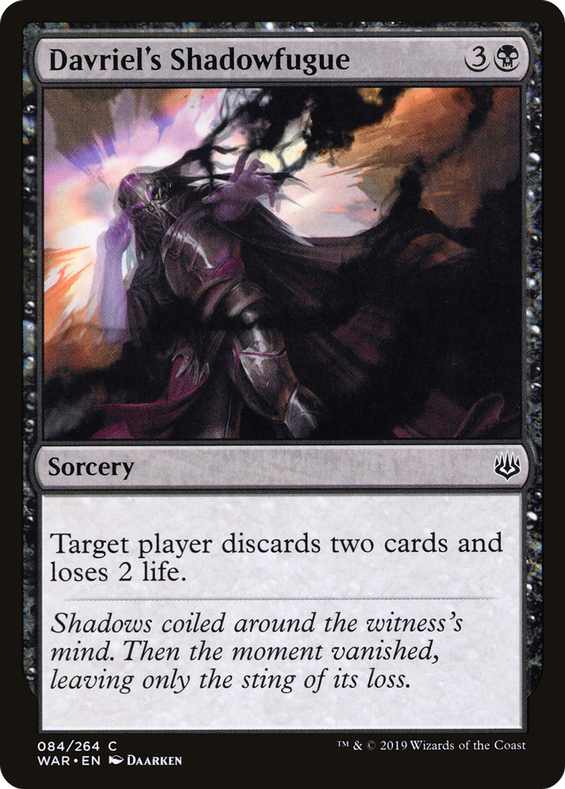 Davriel's Shadowfugue — War of the Spark — Magic: The Gathering