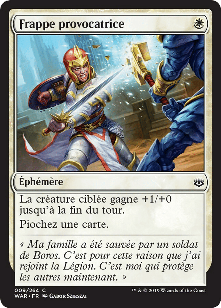 Frappe provocatrice — War of the Spark — Magic: The Gathering