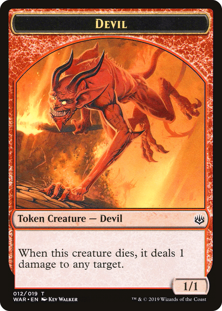 Devil — War of the Spark — Magic: The Gathering