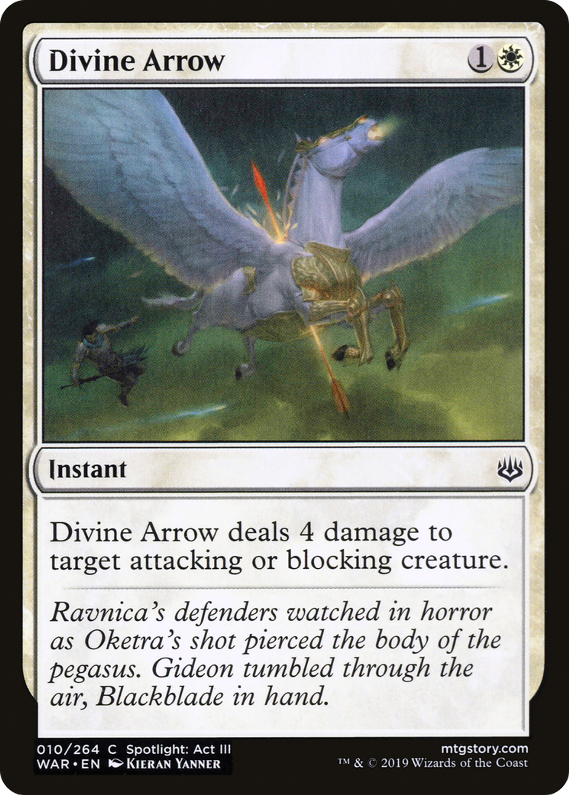 Divine Arrow — War of the Spark — Magic: The Gathering