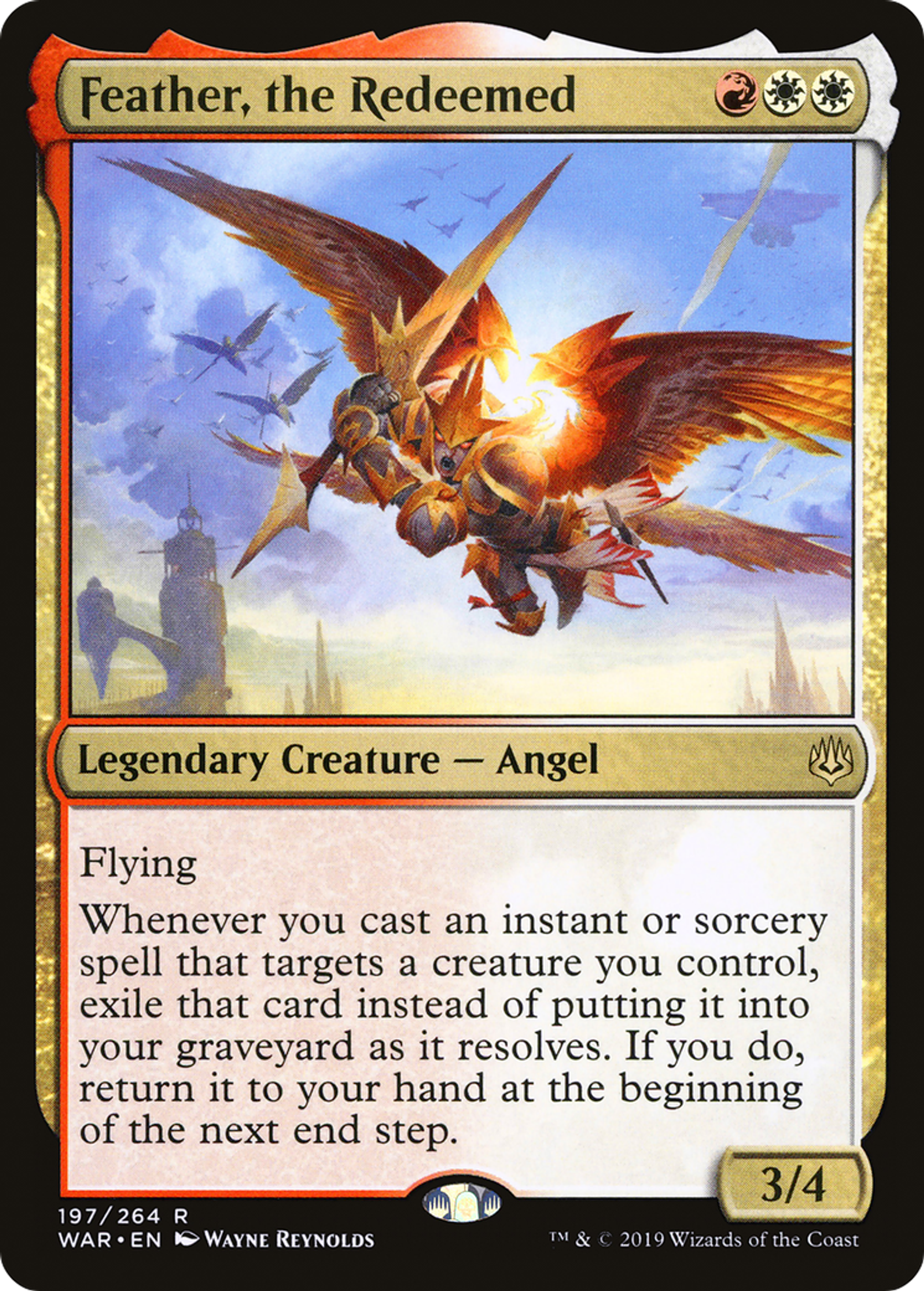 Plume, l'affranchie — War of the Spark — Magic: The Gathering