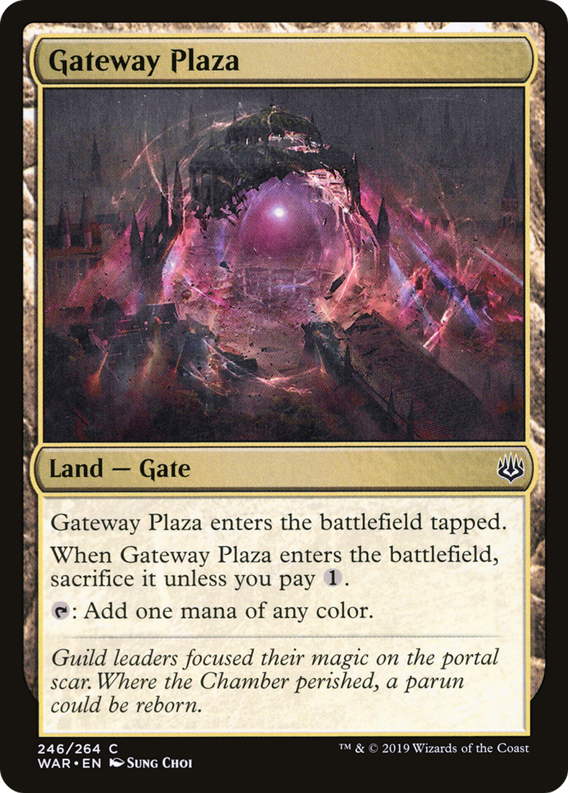 Gateway Plaza — War of the Spark — Magic: The Gathering
