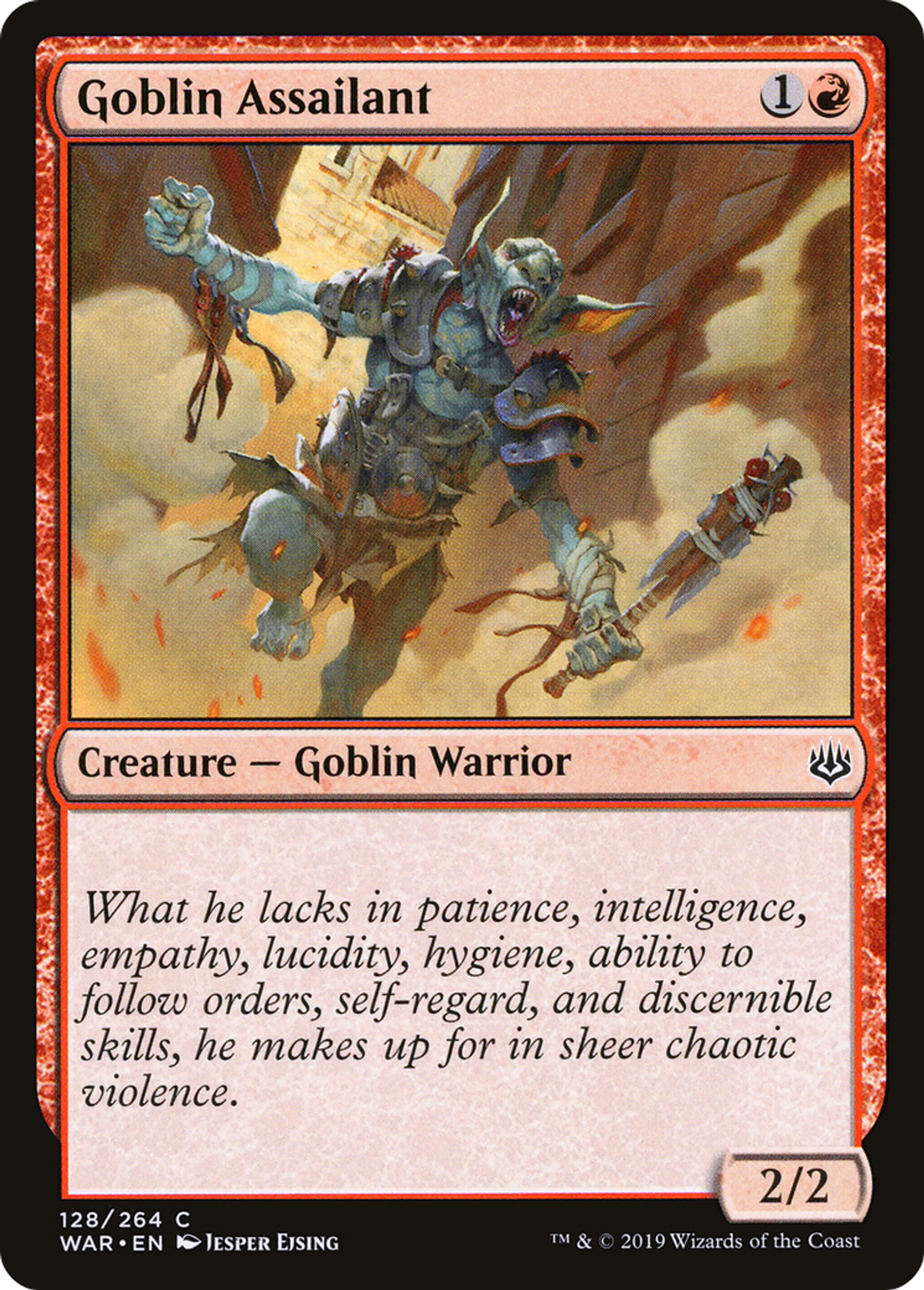 Assaillant gobelin — War of the Spark — Magic: The Gathering