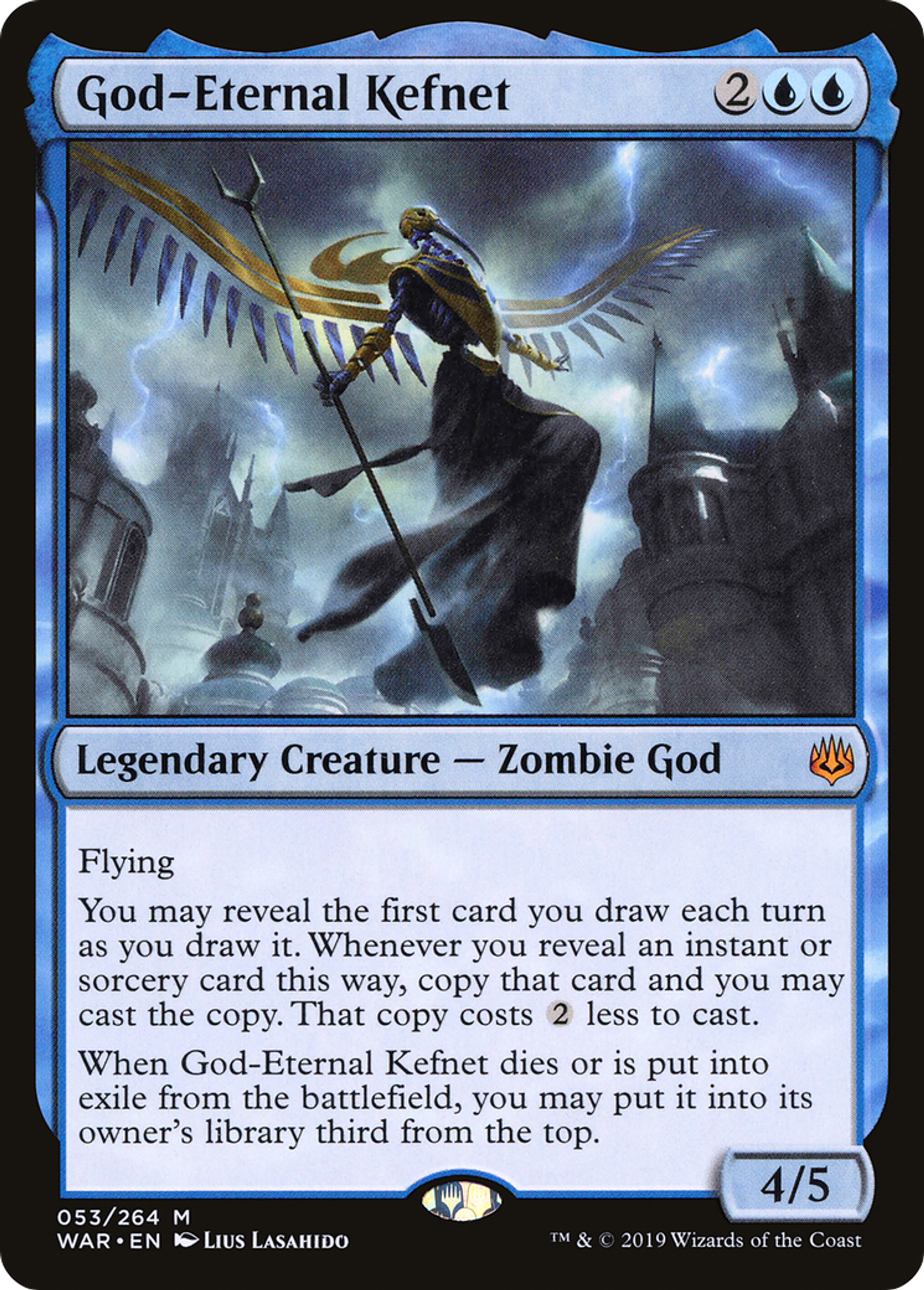 God-Eternal Kefnet — War of the Spark — Magic: The Gathering