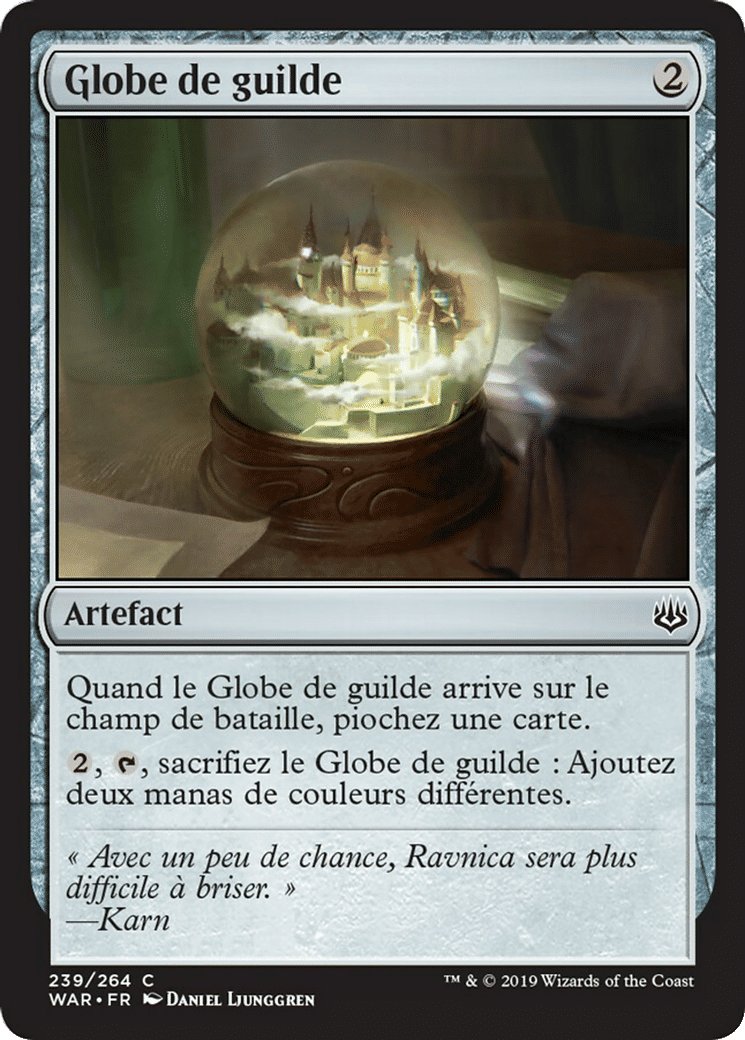 Globe de guilde — War of the Spark — Magic: The Gathering