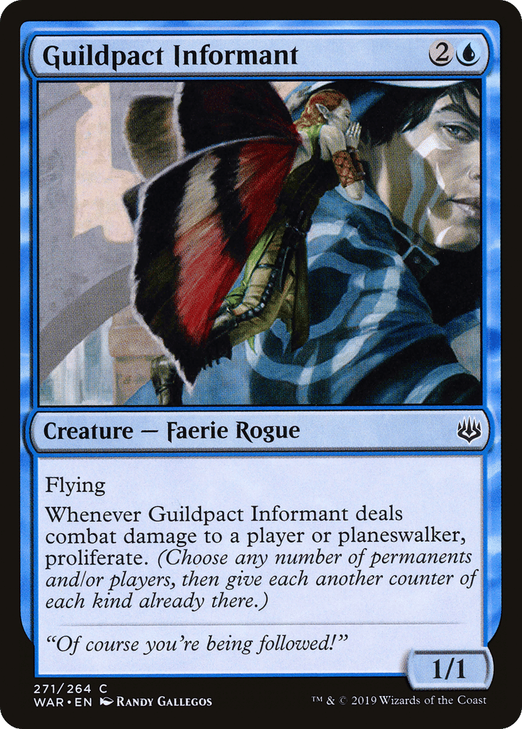 Guildpact Informant — War of the Spark — Magic: The Gathering